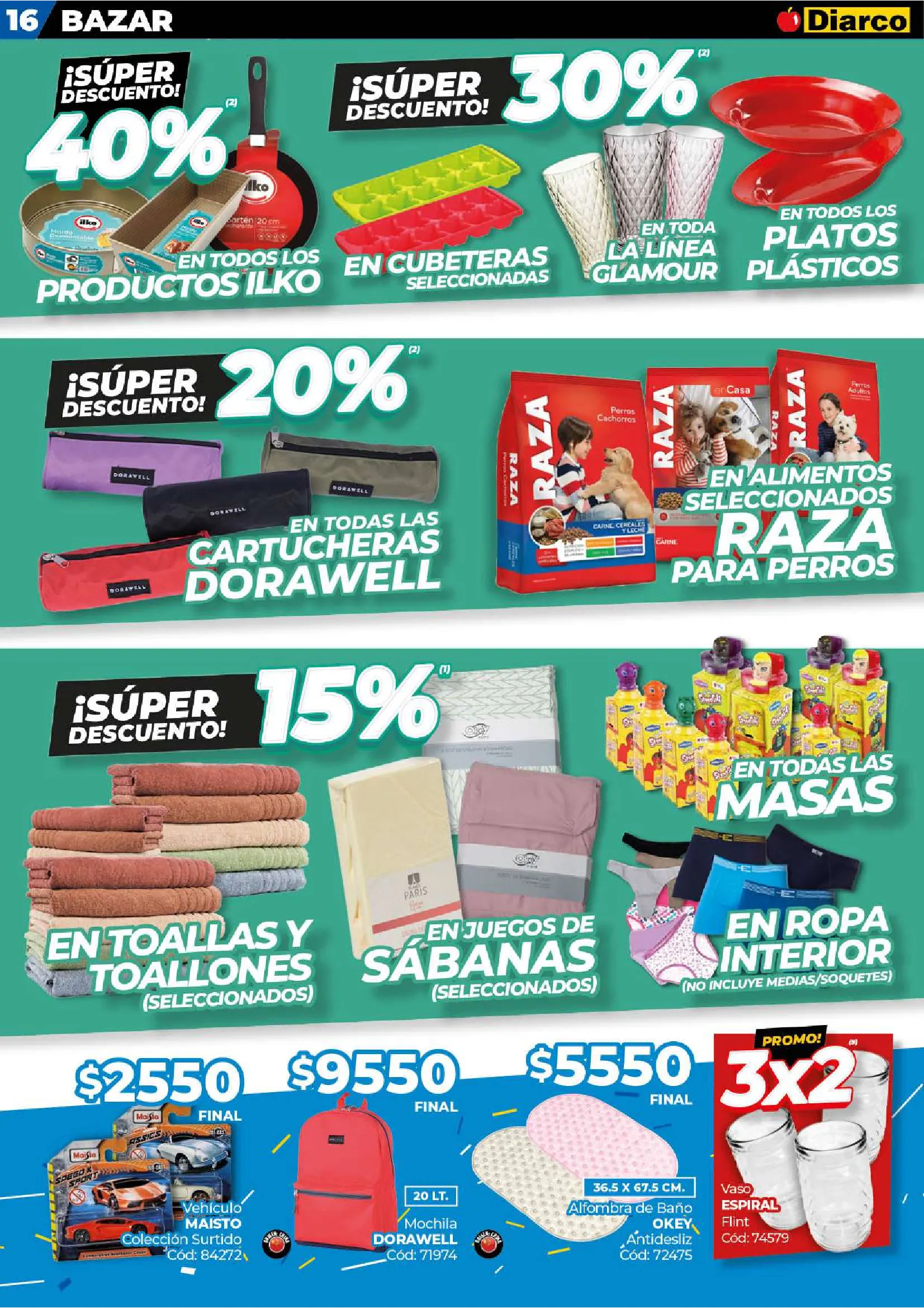Ofertas de Catálogo: Diarco 30 de septiembre al 6 de octubre 2024 - Página 16 del catálogo