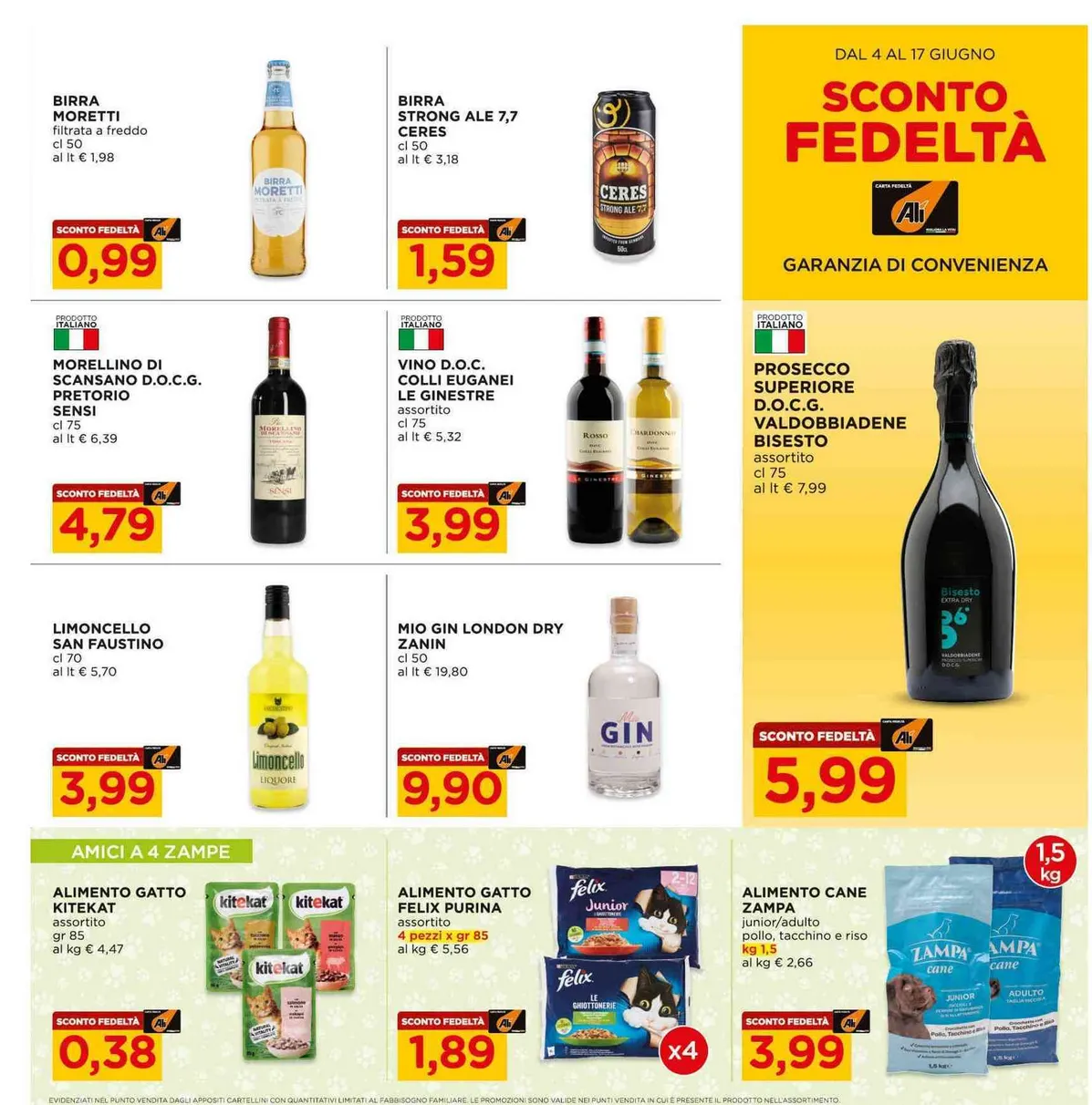 Volantini Alì Supermercati da 4 giugno a 17 giugno di 2026 - Pagina del volantino 17