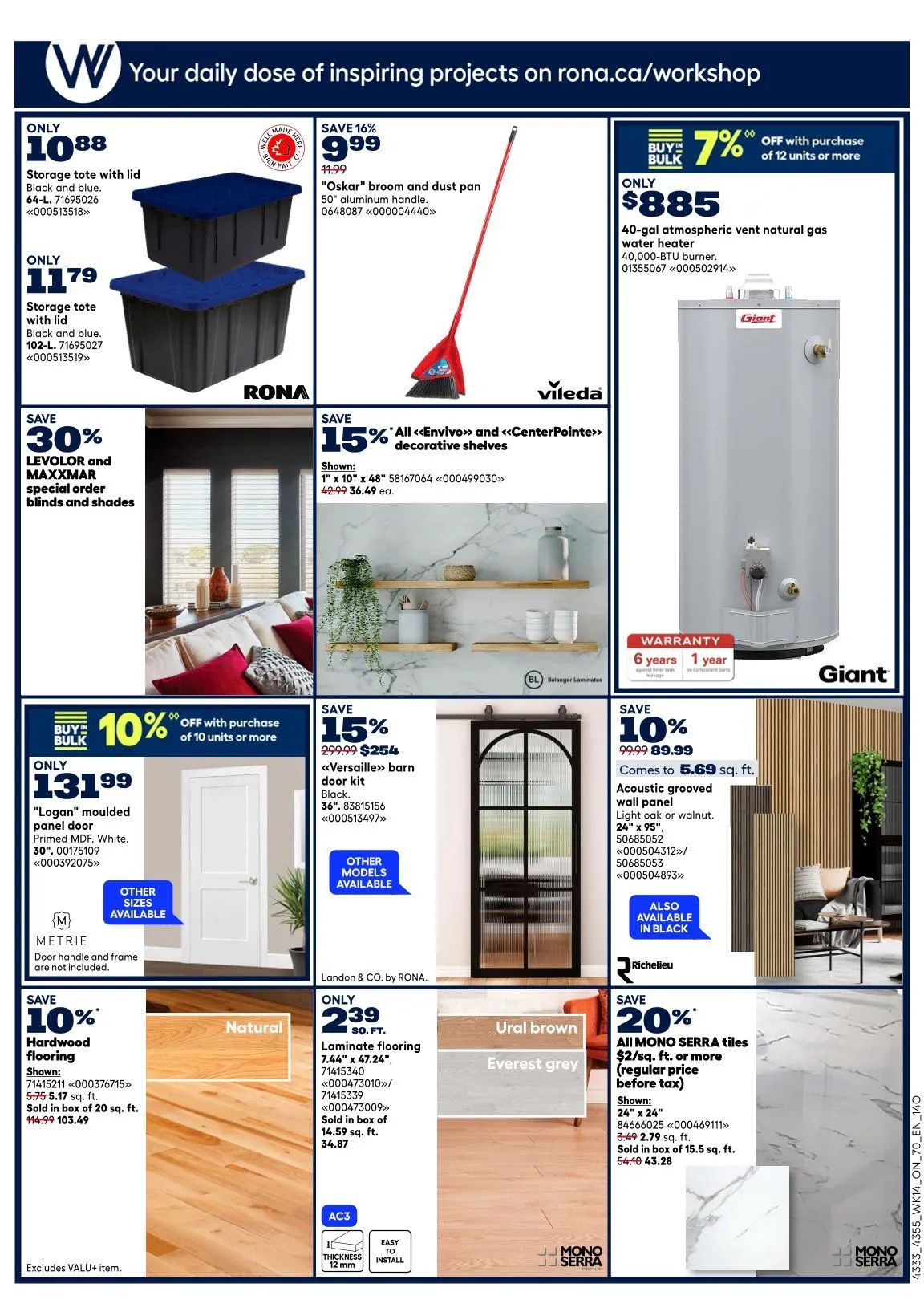 RONA Sales from April 30 to May 6 2026 - flyer page 17