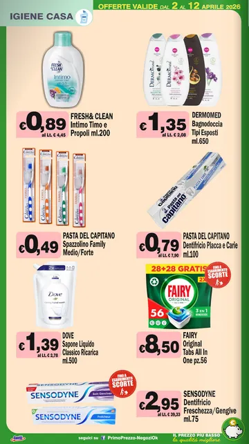  Primo Prezzo Volantino da 2 aprile a 12 aprile di 2026 - Pagina del volantino 17