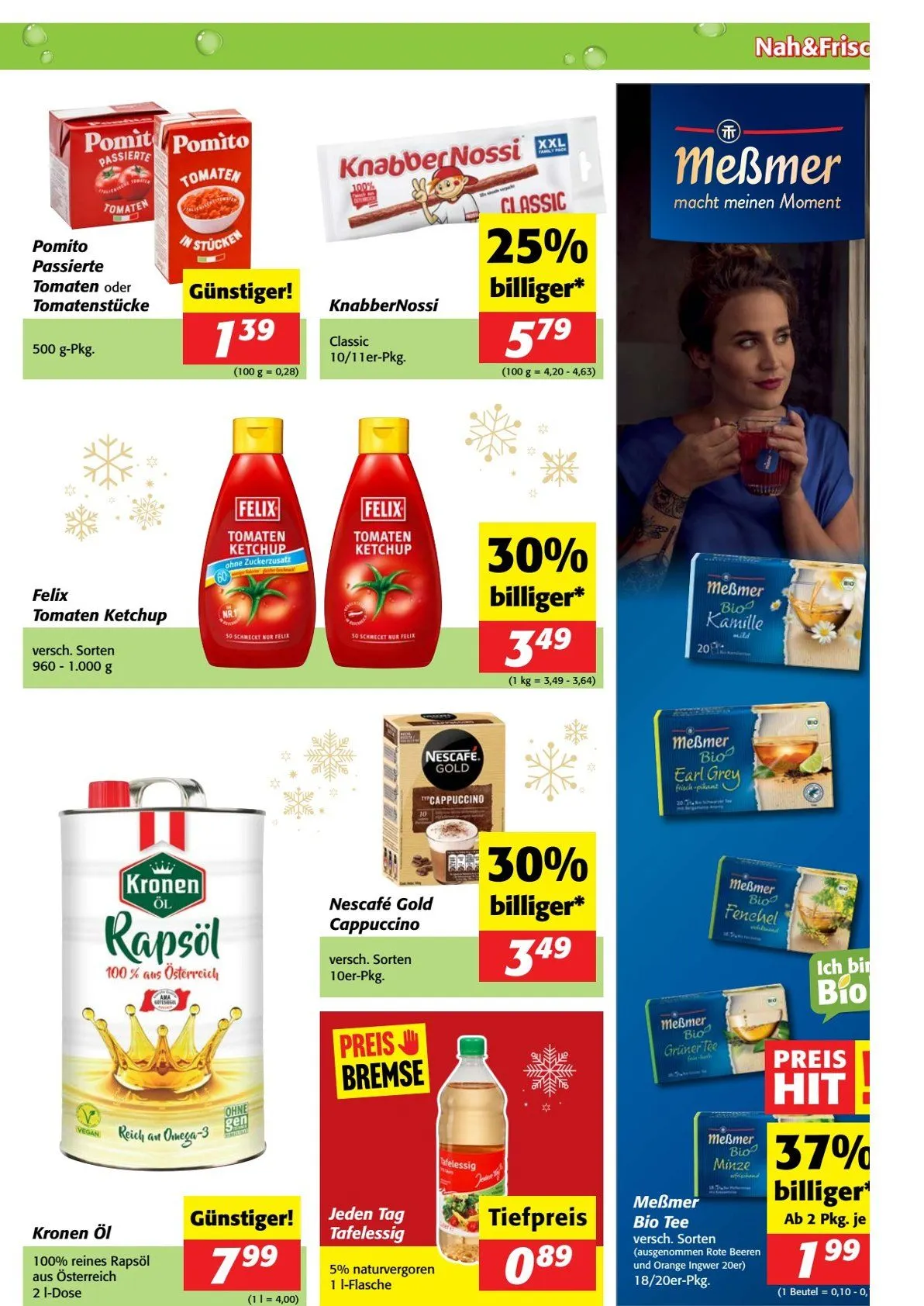Nah & Frisch Angebote von 10. Dezember bis 16. Dezember 2025 - Prospekt seite 9