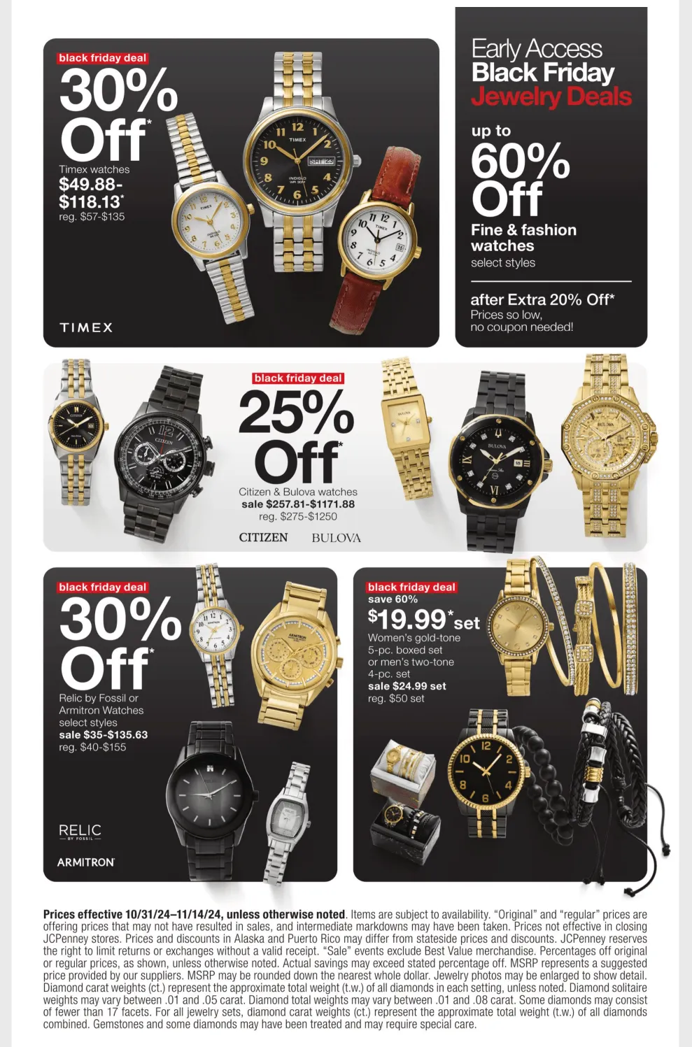 Weekly ad JCPenney Early Access Black Friday from October 31 to November 14 2024 - Page 16