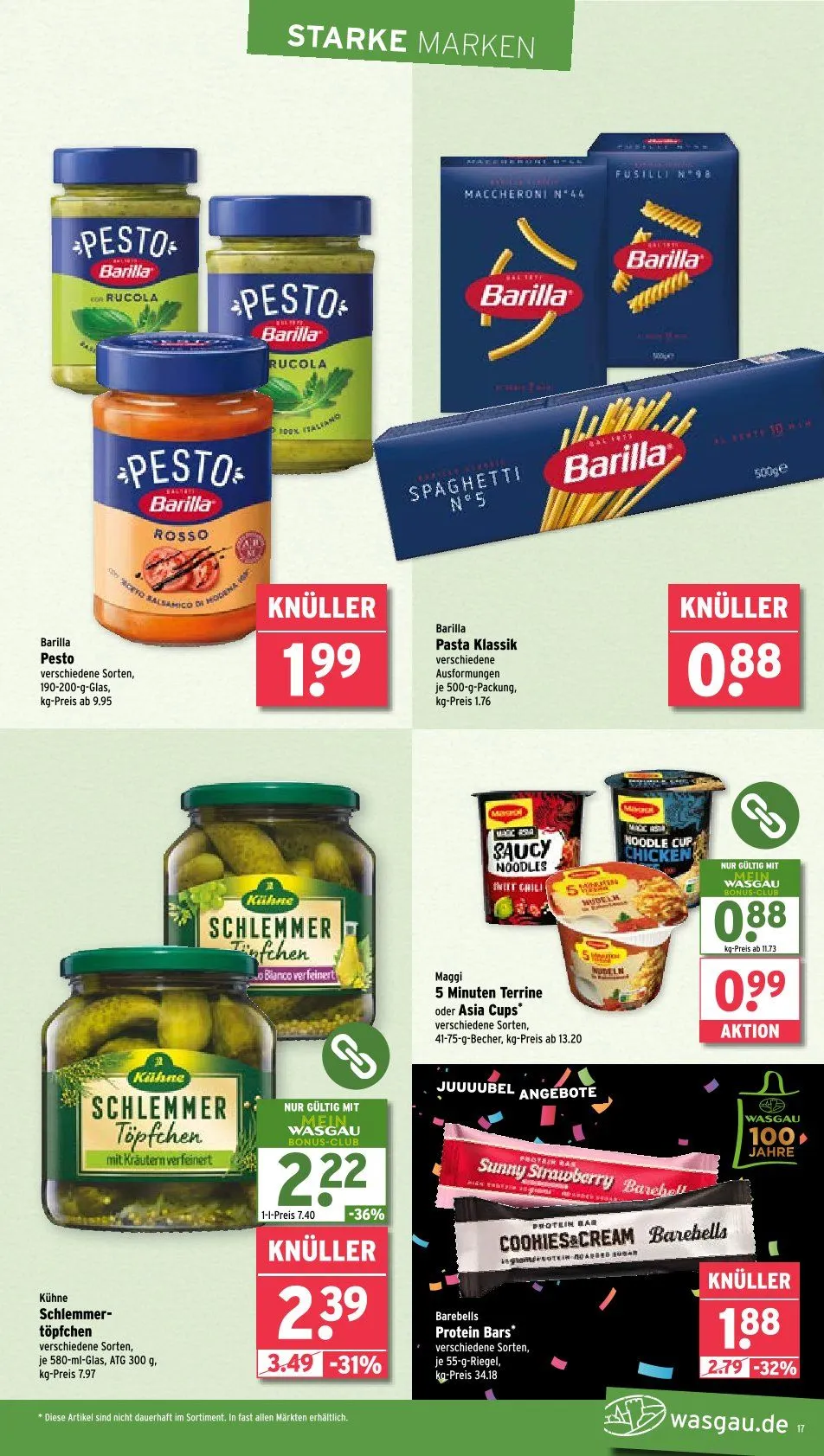 Wasgau Prospekte von 12. Mai bis 20. Mai 2025 - Prospekt seite 17