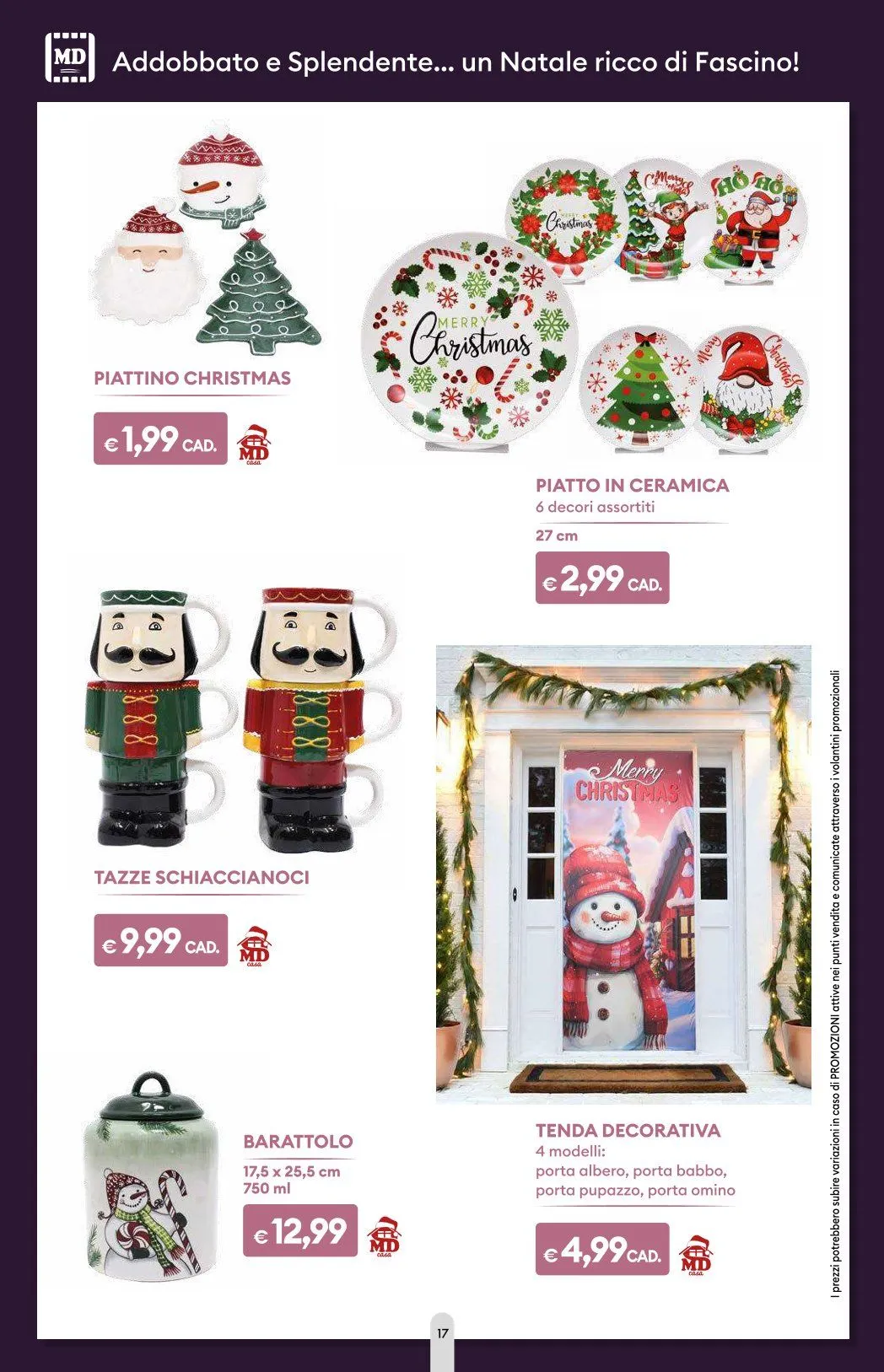 MD Discount Volantino da 15 dicembre a 31 dicembre di 2025 - Pagina del volantino 17