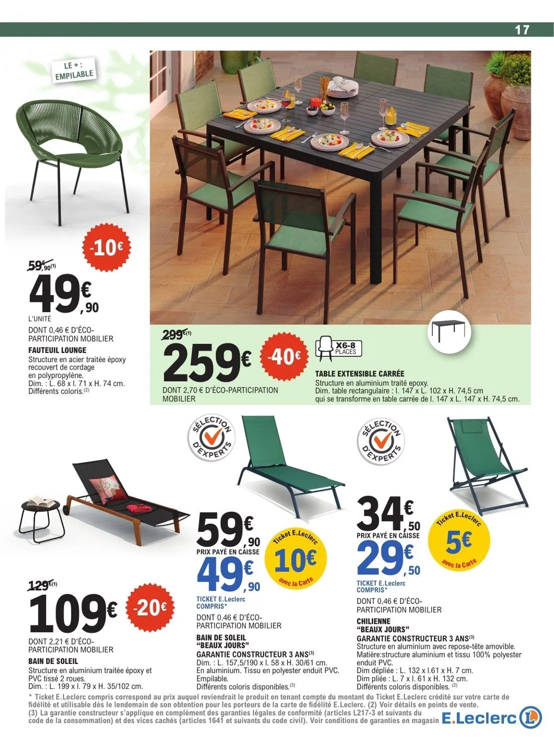 Catalogues E.Leclerc Brico du 31 mars au 18 avril 2026 - Catalogue page 17