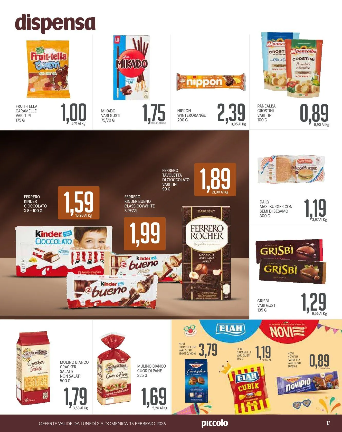 Volantini Piccolo da 2 febbraio a 15 febbraio di 2026 - Pagina del volantino 17