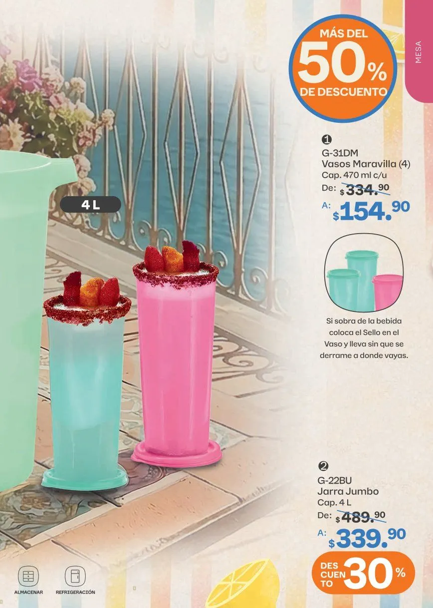 Catálogo de Tupperware Ofertas 15 de junio al 12 de julio 2026 - Pagina 17
