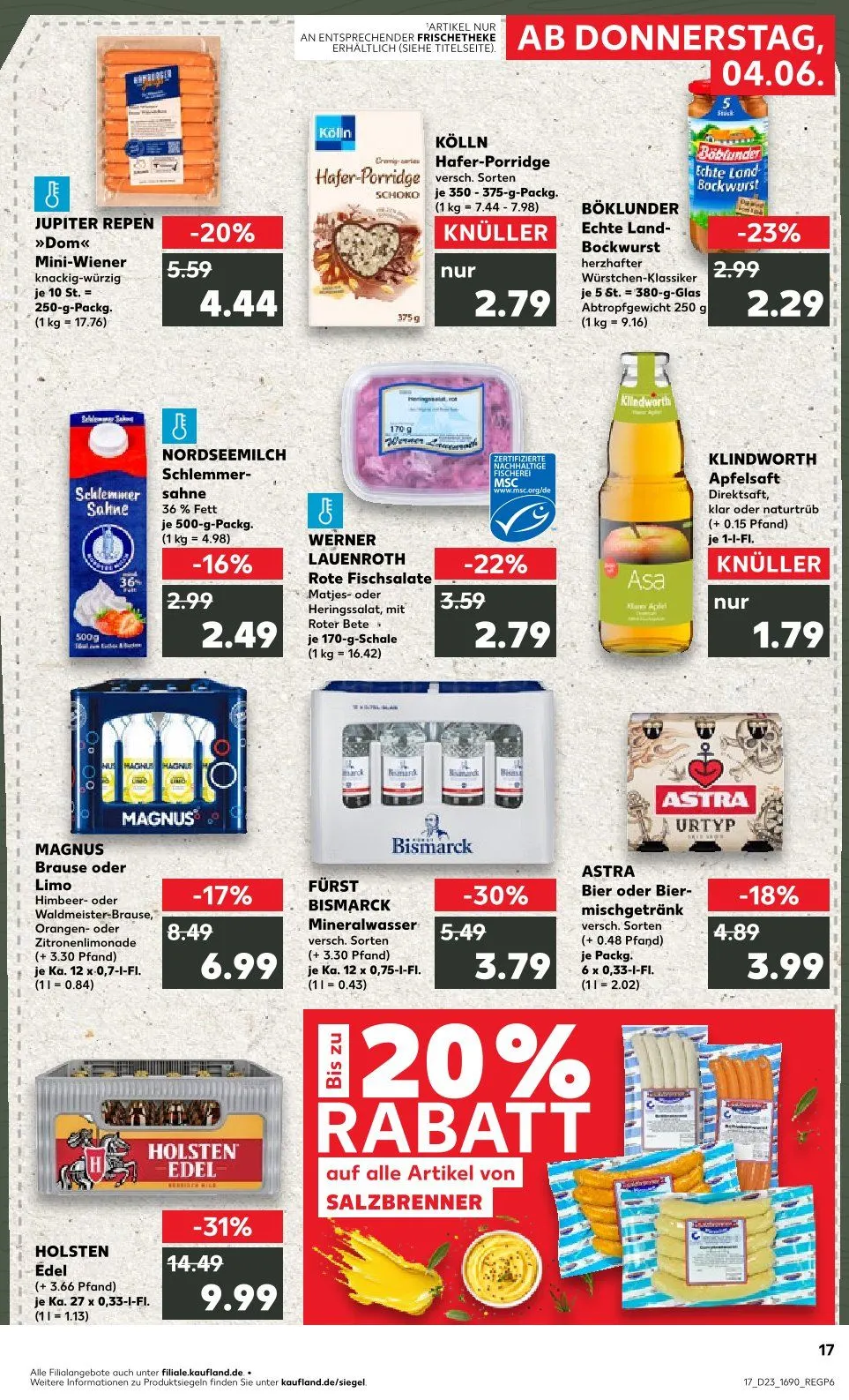 Online-Prospekte von 4. Juni bis 10. Juni 2026 - Prospekt seite 17