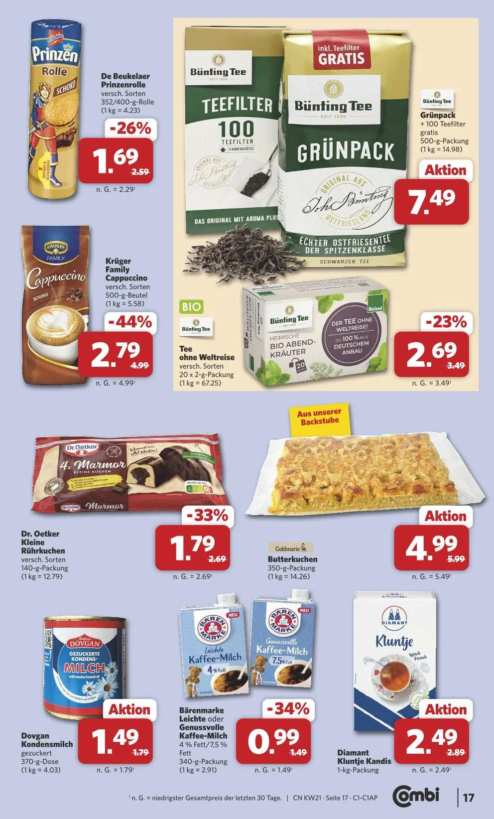 Combi Angebote von 18. Mai bis 23. Mai 2026 - Prospekt seite 17