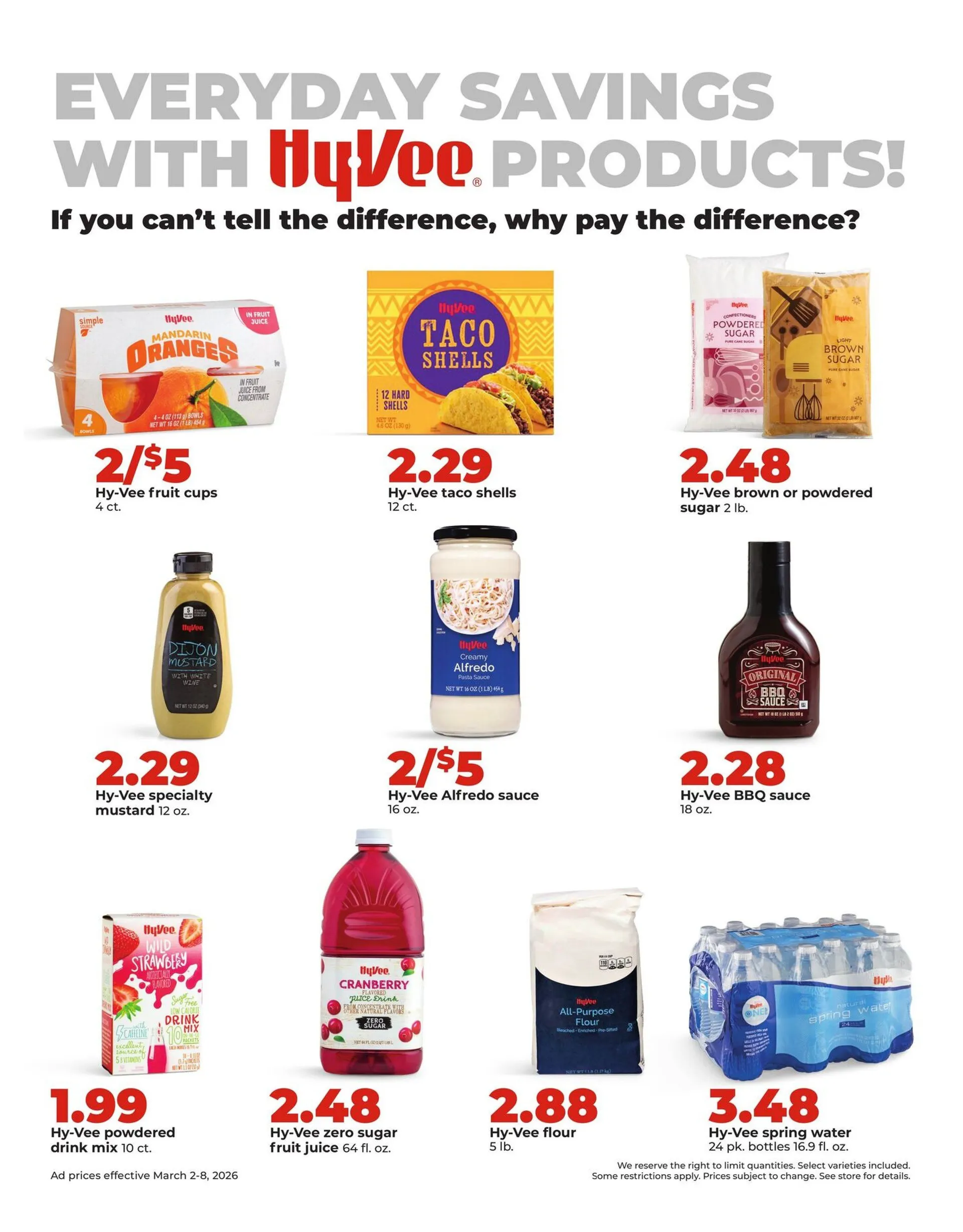 Weekly ad HyVee Sales from March 2 to March 8 2026 - Page 17