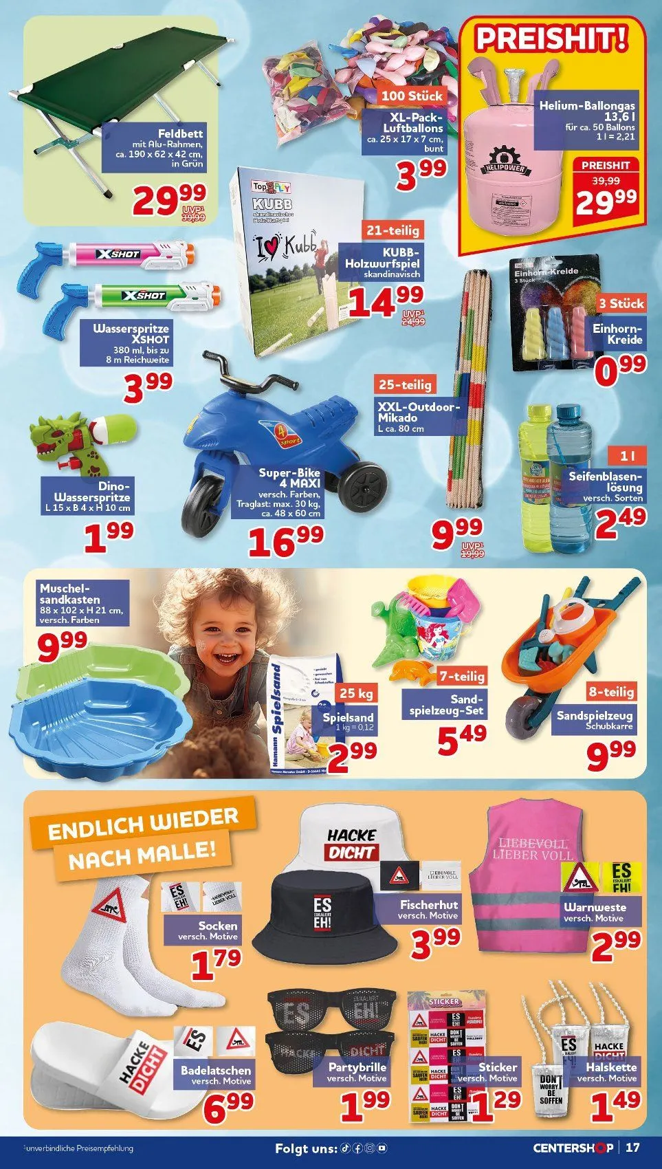 CENTERSHOP Angebote von 22. Juni bis 28. Juni 2026 - Prospekt seite 17