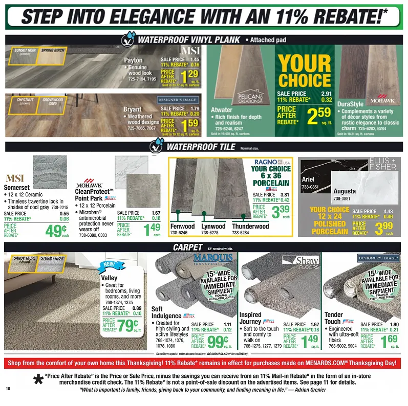 Weekly ad Menards Black Friday Sale from November 27 to November 30 2025 - Page 16