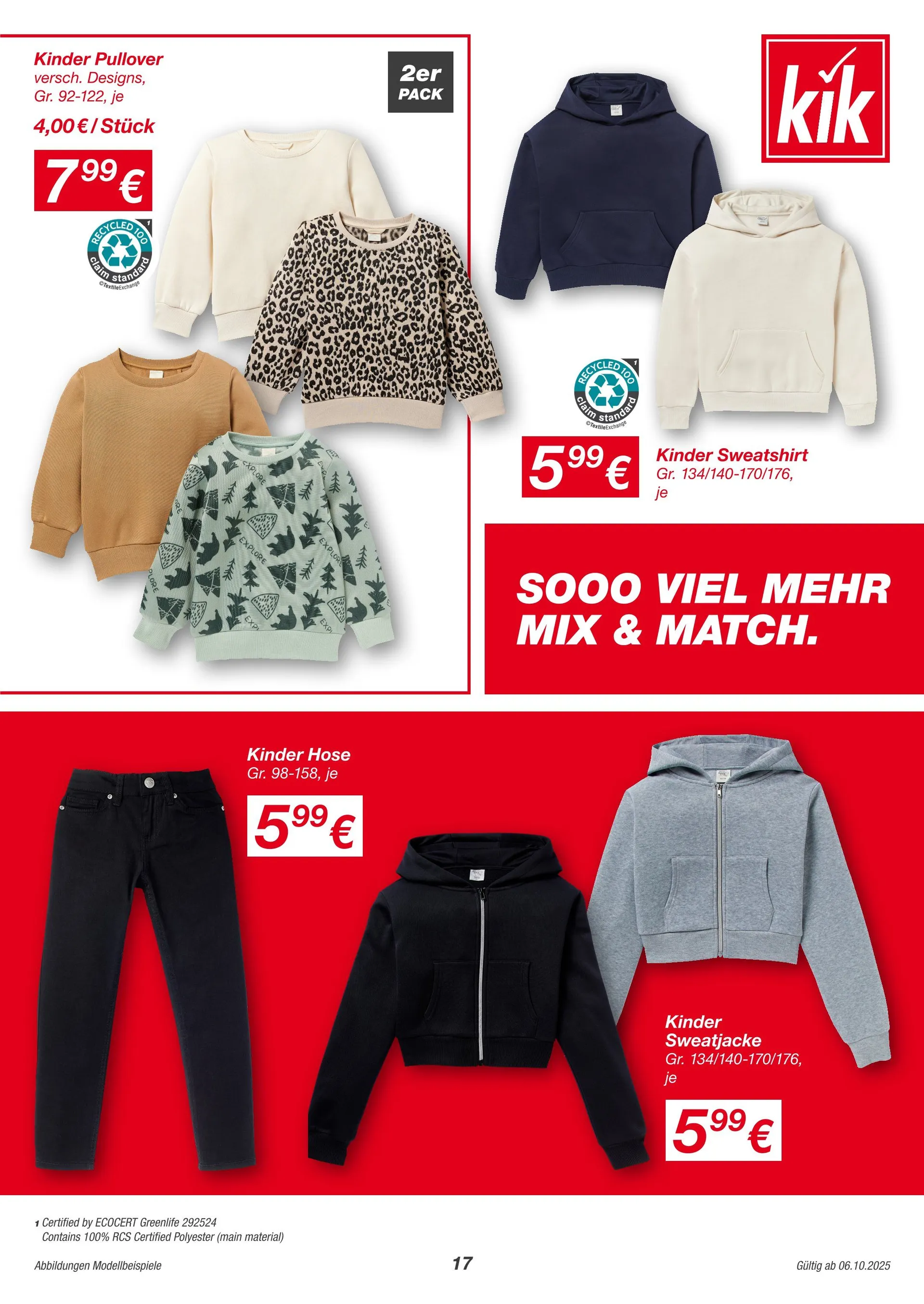 Kik Angebote von 6. Oktober bis 14. November 2025 - Prospekt seite 17