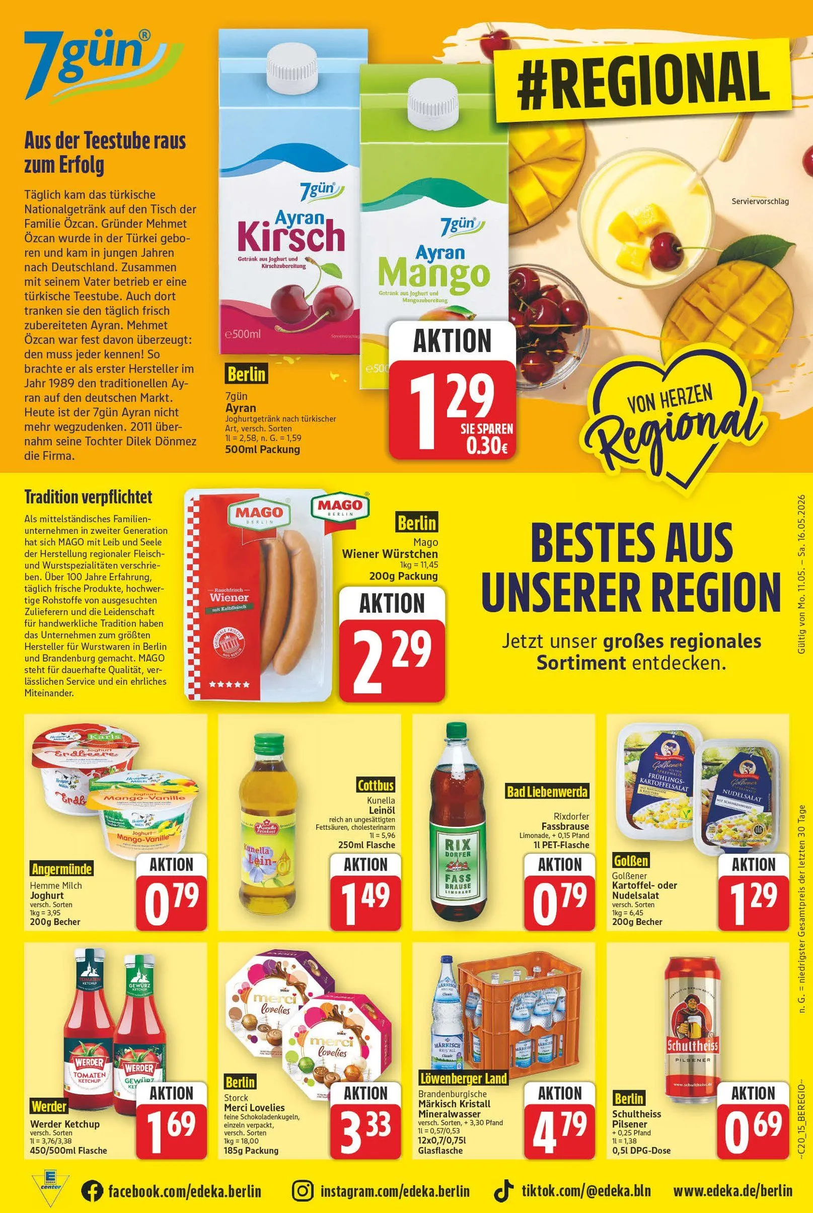 EDEKA  Angebote von 11. Mai bis 16. Mai 2026 - Prospekt seite 17