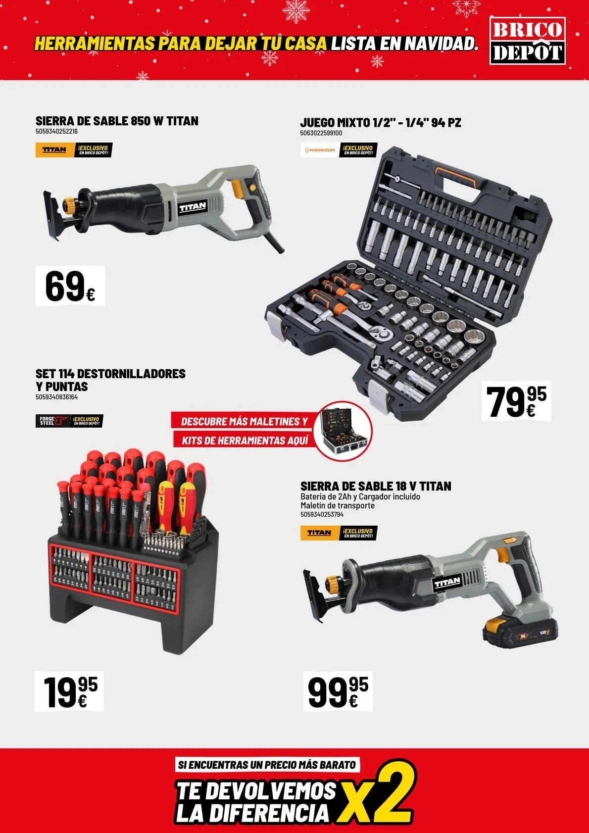 Catálogo de Brico Depôt Ofertas 5 de diciembre al 1 de enero 2026 - Página 17