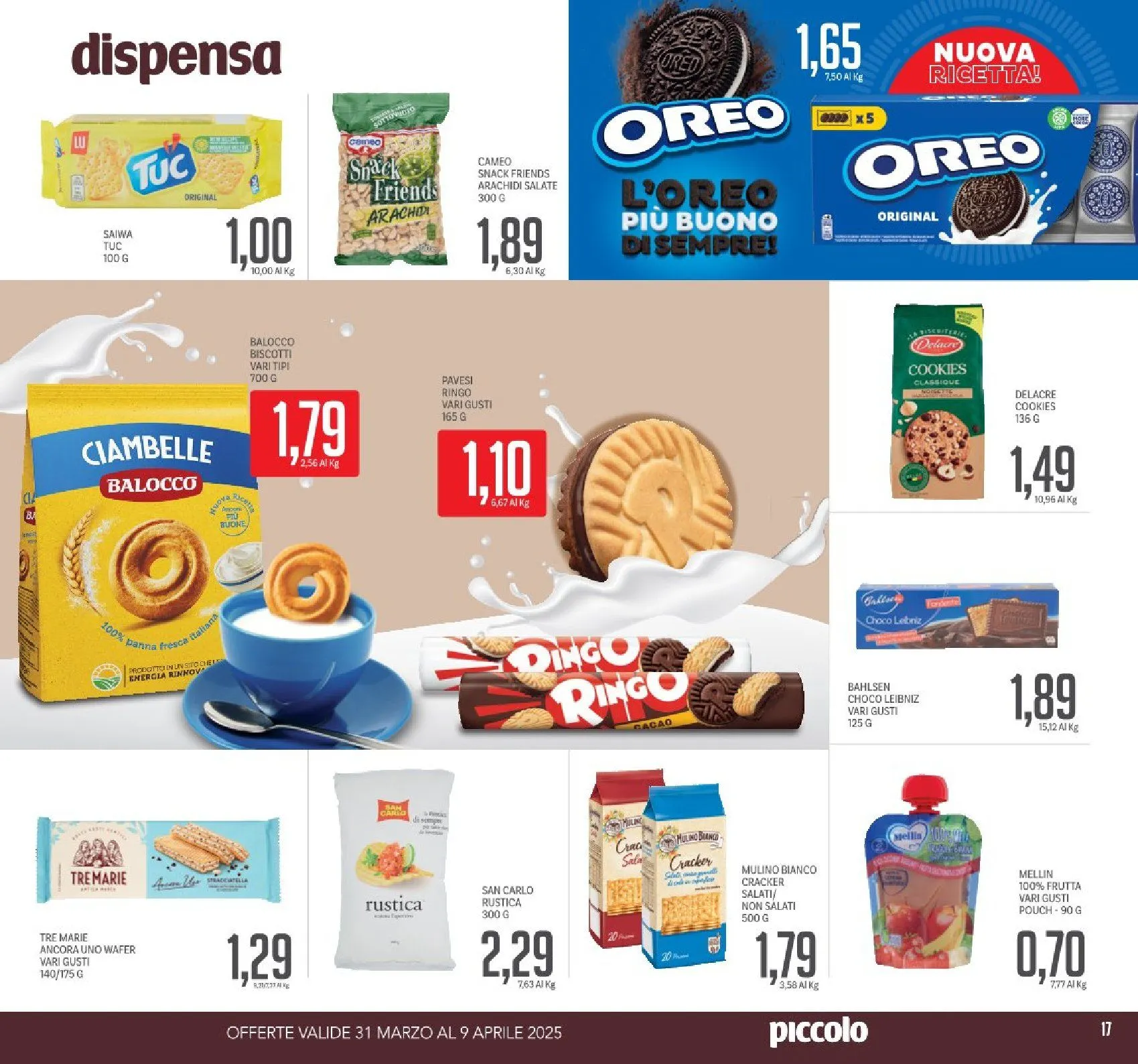 Offerta Piccolo da 31 marzo a 9 aprile di 2025 - Pagina del volantino 17