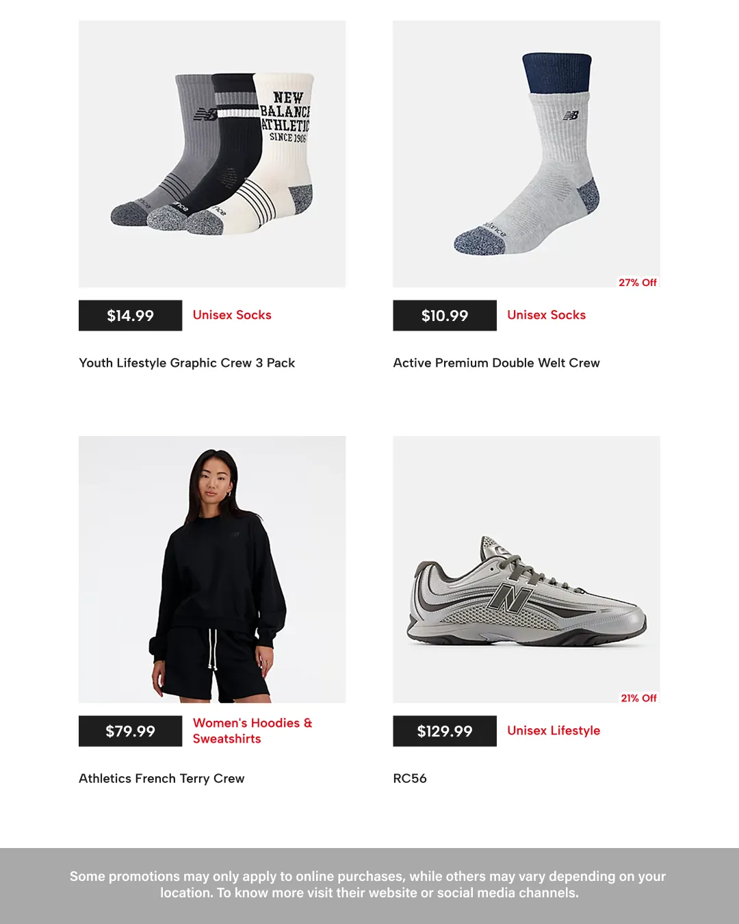 Weekly ad  New Balance Sales from June 22 to July 6 2026 - Page 17