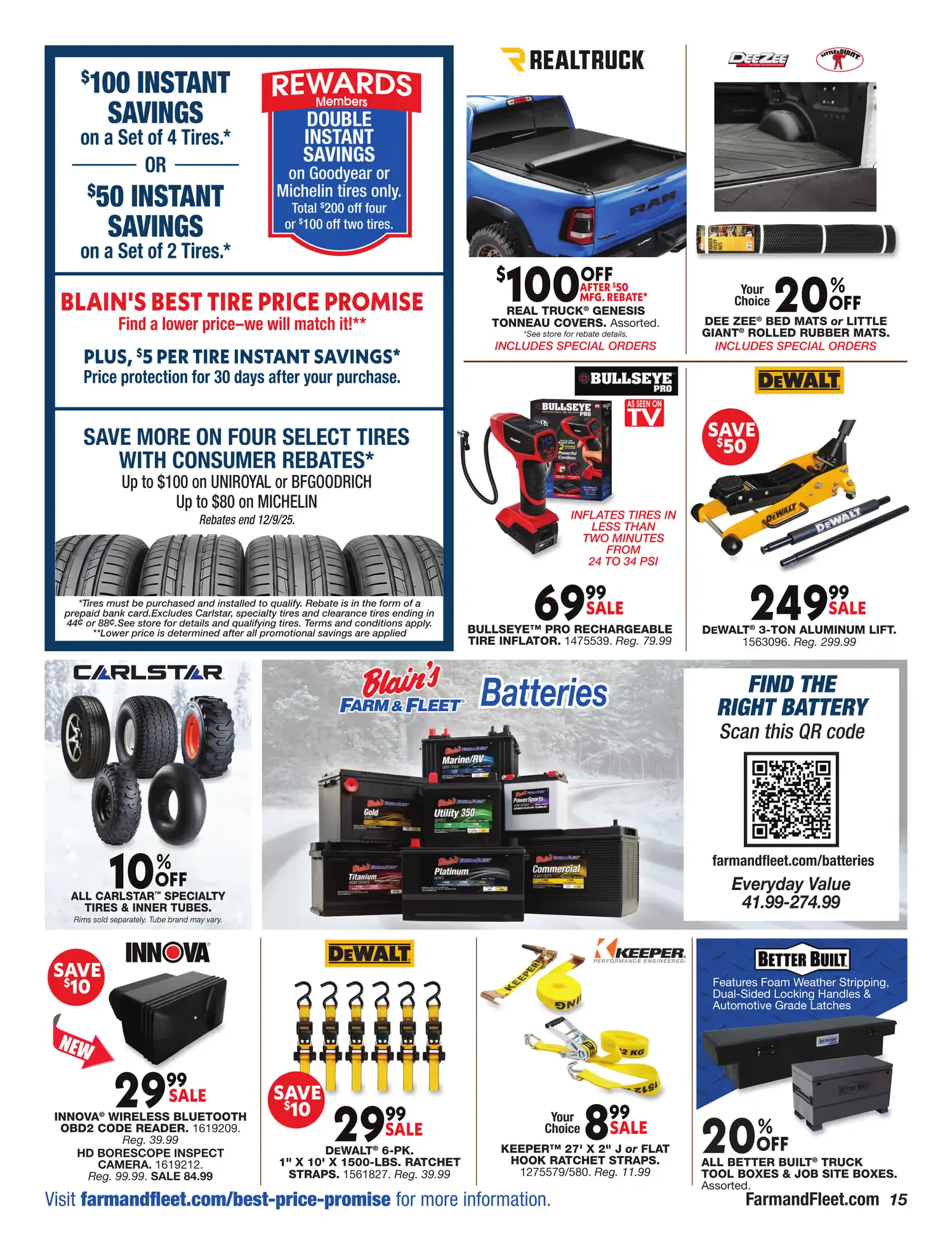 Weekly promotion Blain's Farm & Fleet Sales spanning from December 4 to December 17 2025 - Page 18 for Catalogue 365