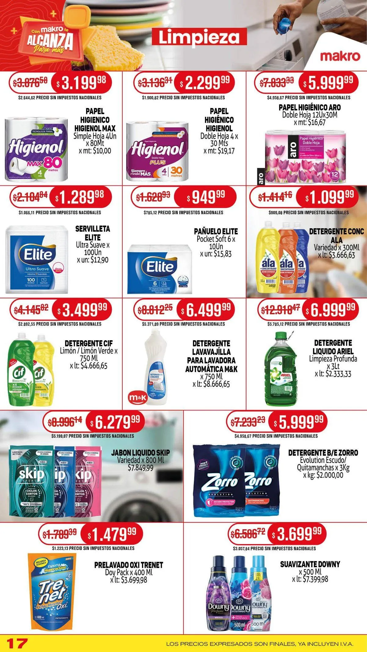 Ofertas de Makro Ofertas 4 de septiembre al 11 de septiembre 2025 - Página 17 del catálogo