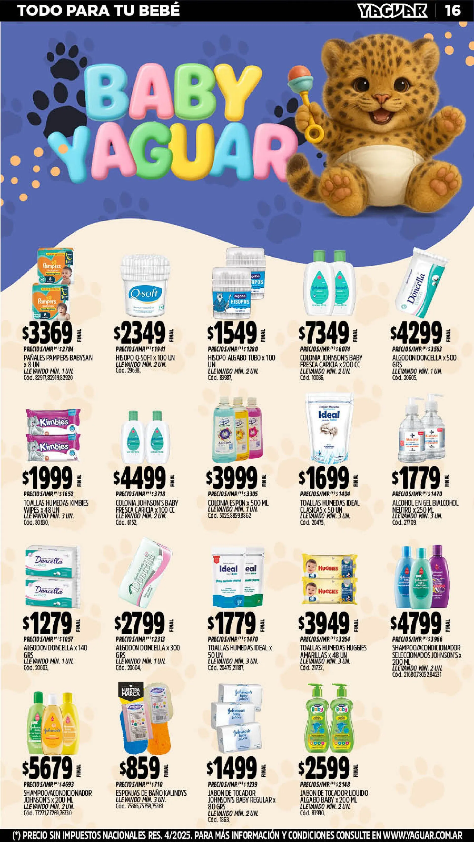Ofertas de  Ofertas Yaguar 5 de enero al 11 de enero 2026 - Página 17 del catálogo