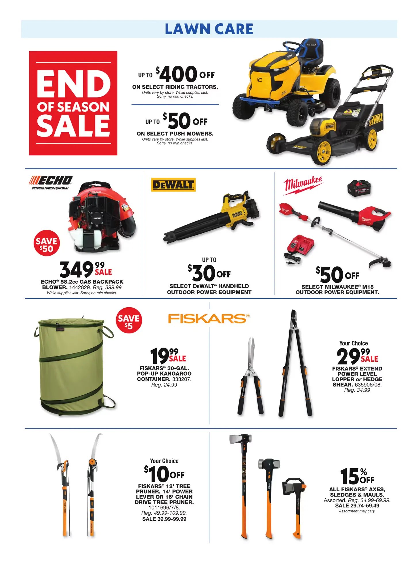 Weekly ad Fleet Farm Sales from August 28 to September 10 2025 - Page 16