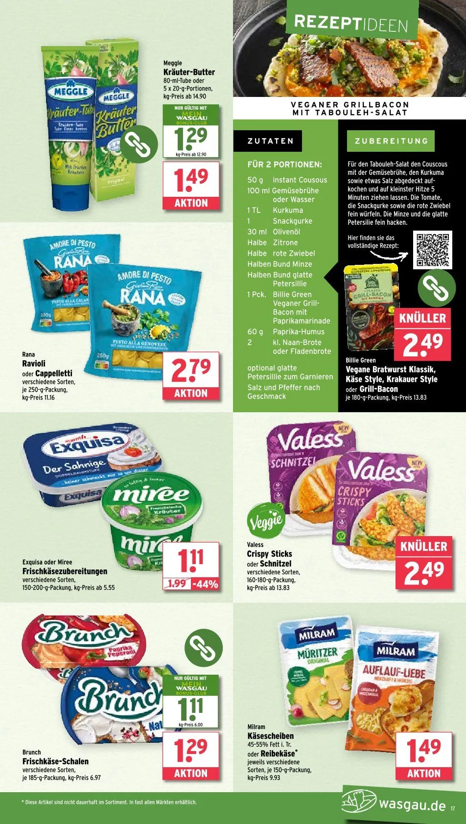 Wasgau Prospekt von 2. Juni bis 7. Juni 2025 - Prospekt seite 17