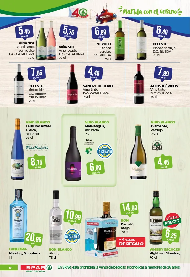 Catálogo de  SPAR Gran Canaria Ofertas 10 de julio al 23 de julio 2026 - Página 17