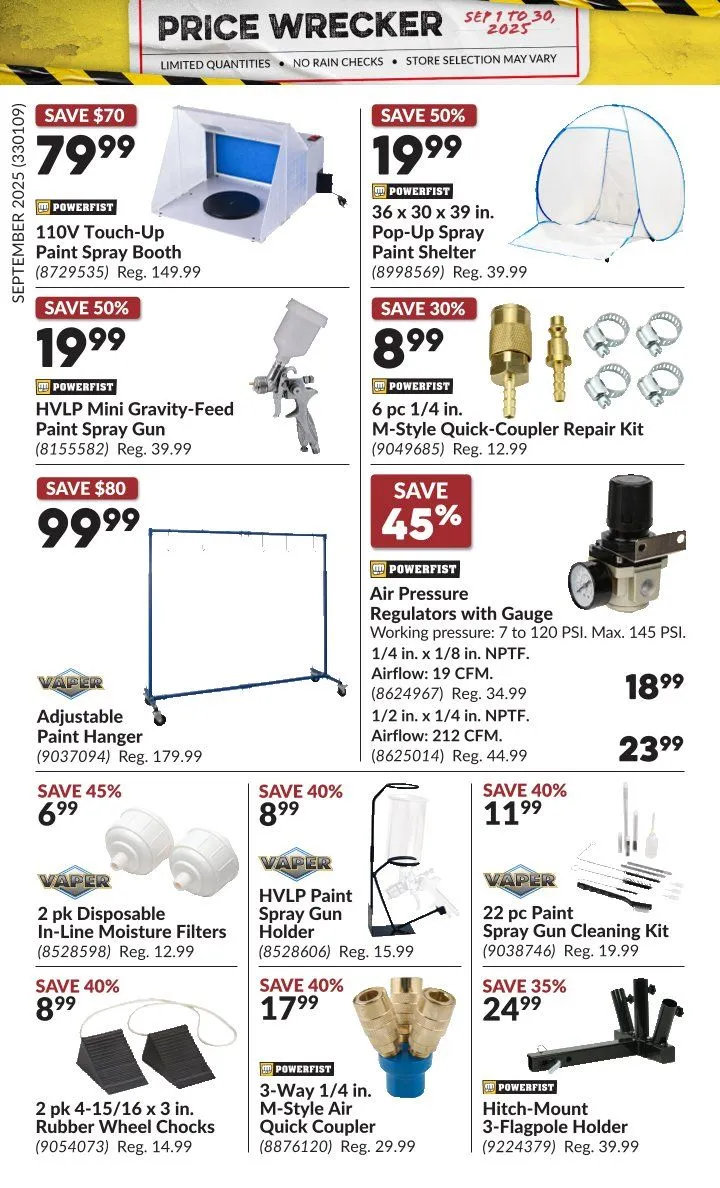 Princess Auto Sales from September 1 to September 30 2025 - flyer page 17