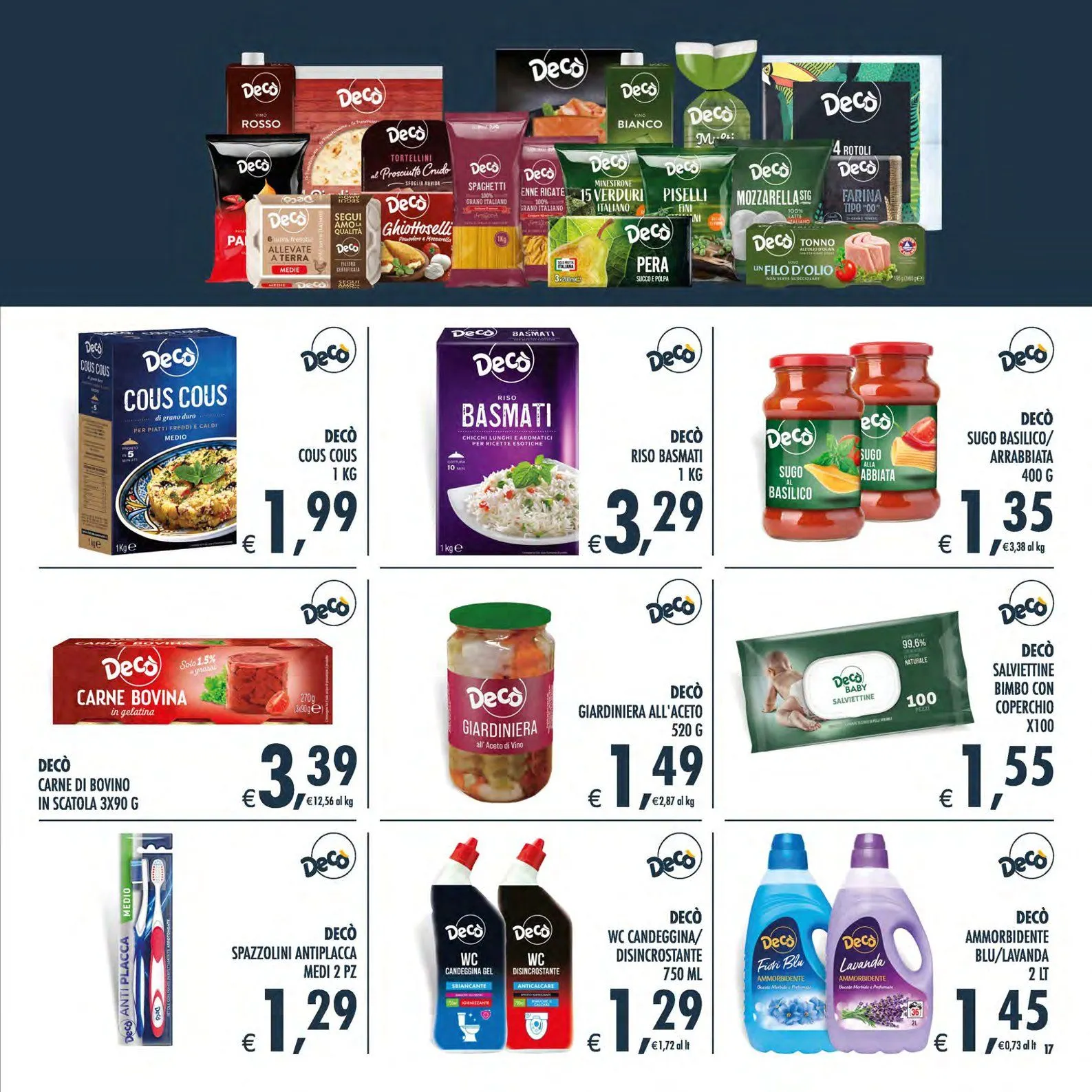 Volantini Deco Supermercati da 21 luglio a 31 luglio di 2026 - Pagina del volantino 17