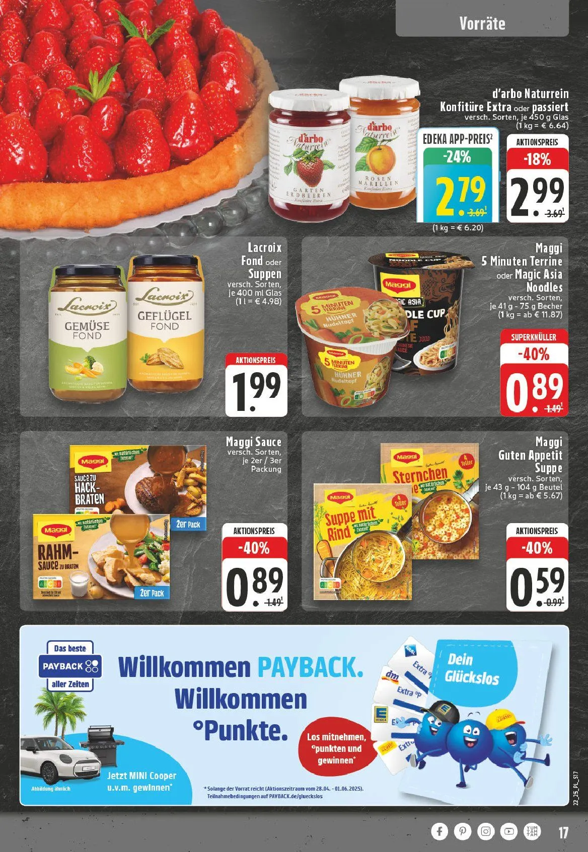 Edeka Prospekt von 26. Mai bis 31. Mai 2025 - Prospekt seite 17