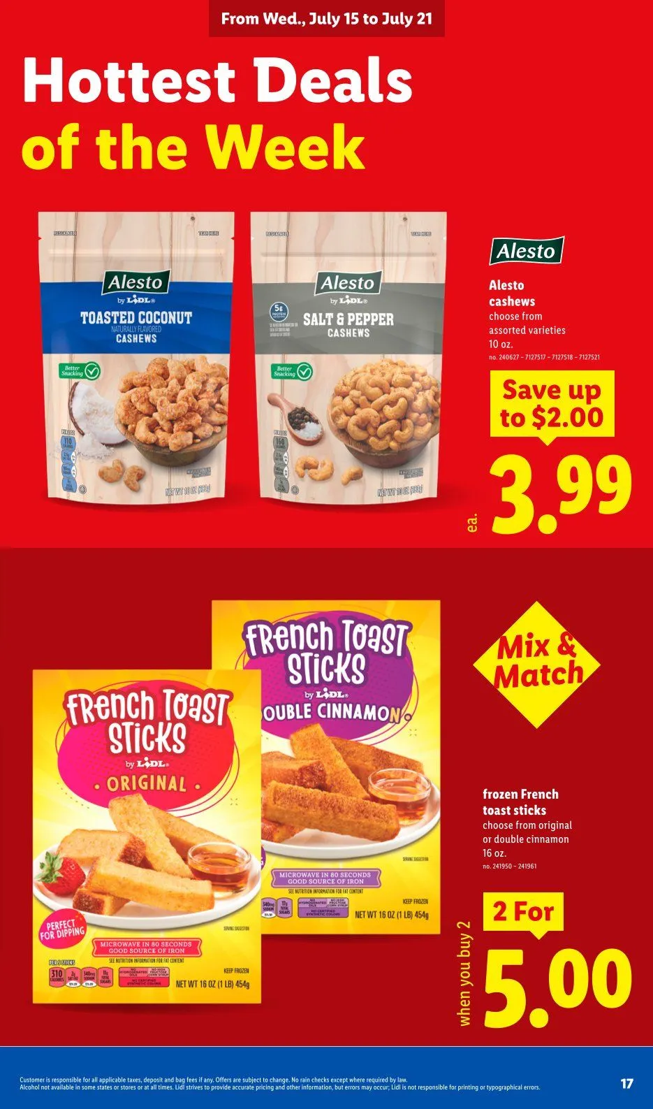 Weekly ad Lidl Sales from July 15 to July 21 2026 - Page 17