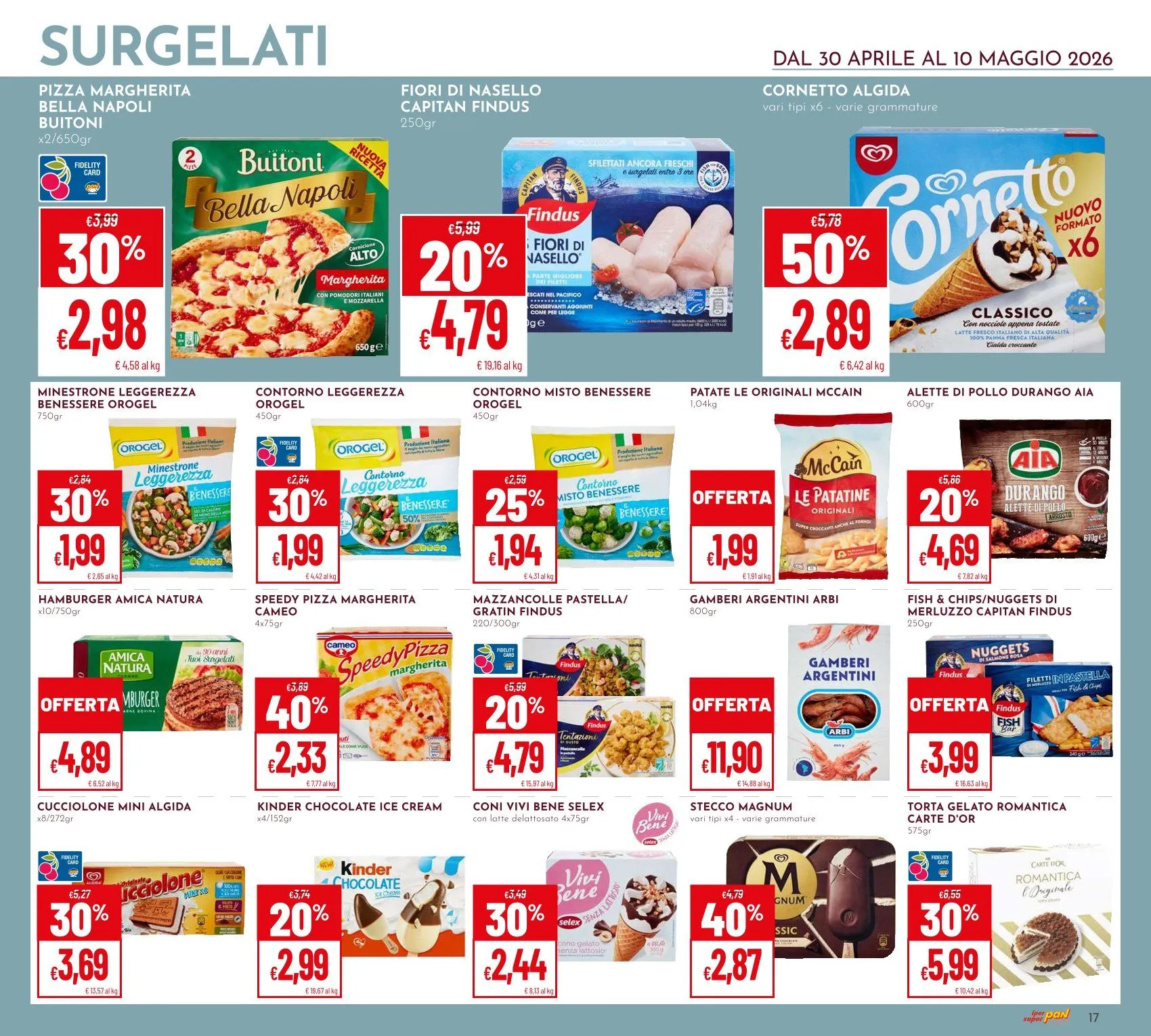 Volantini Pan da 30 aprile a 10 maggio di 2026 - Pagina del volantino 17