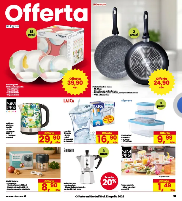 Volantini Interspar da 8 aprile a 23 aprile di 2026 - Pagina del volantino 17