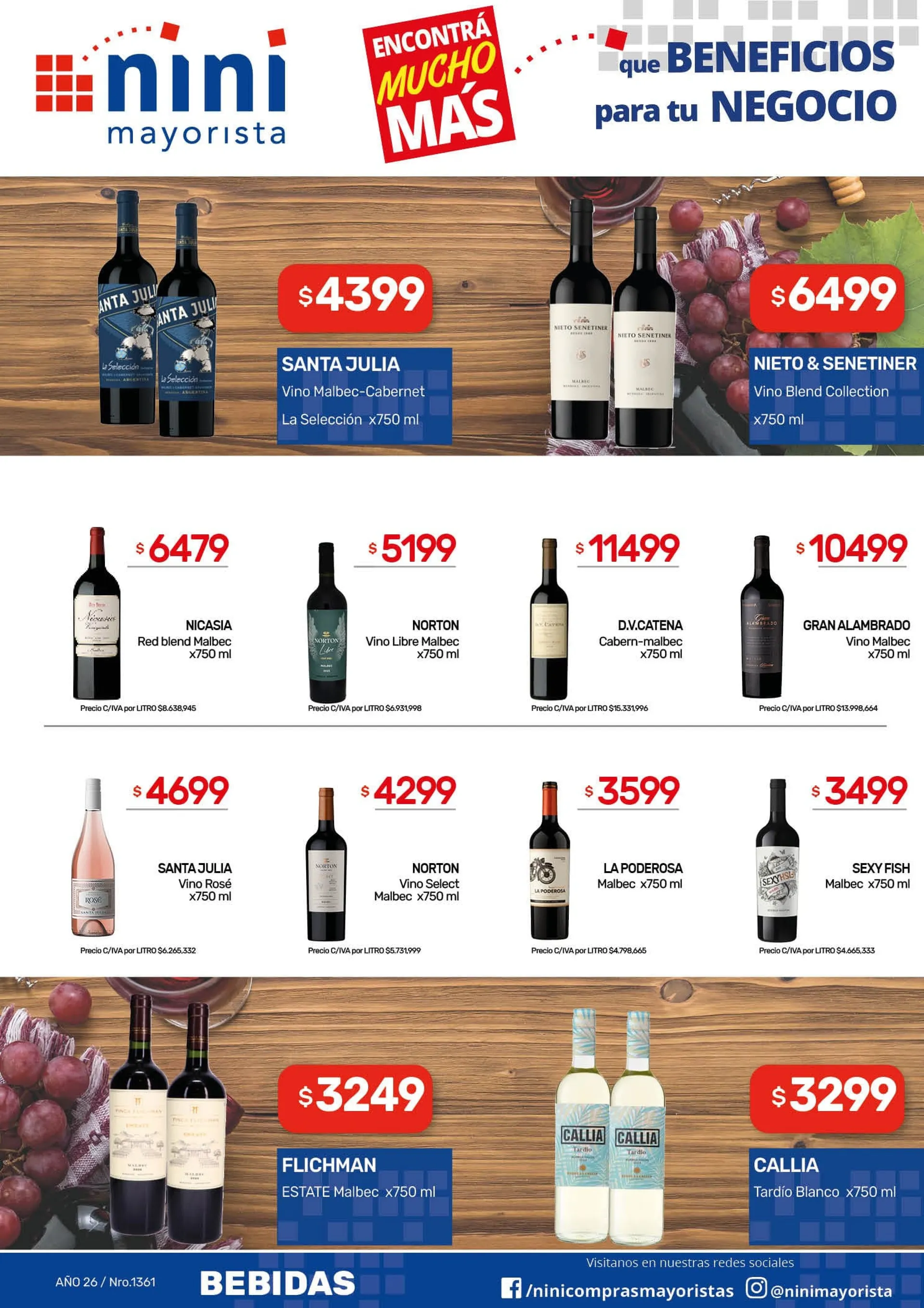 Ofertas de Nini Mayorista Ofertas 25 de mayo al 31 de mayo 2026 - Página 17 del catálogo