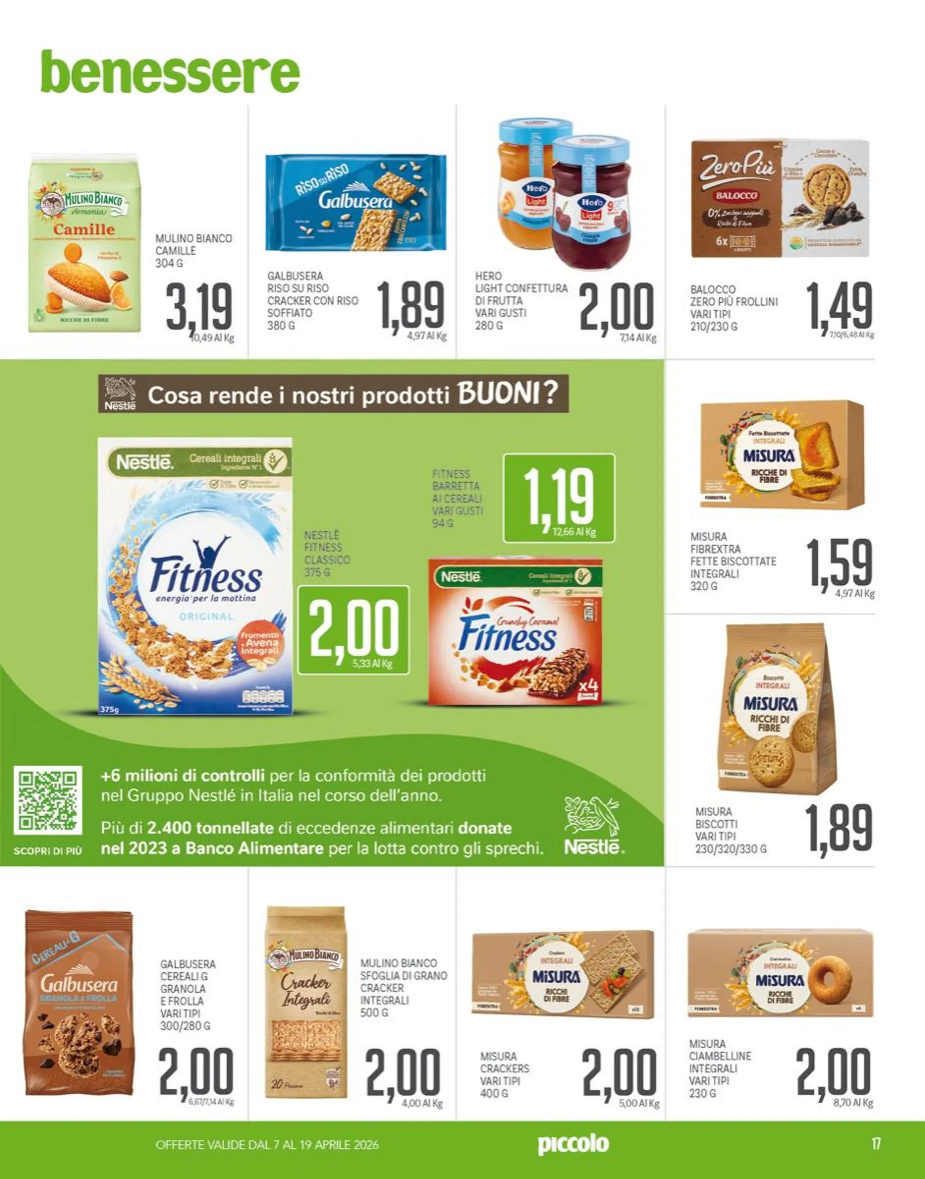 Volantini Piccolo da 7 aprile a 19 aprile di 2026 - Pagina del volantino 17