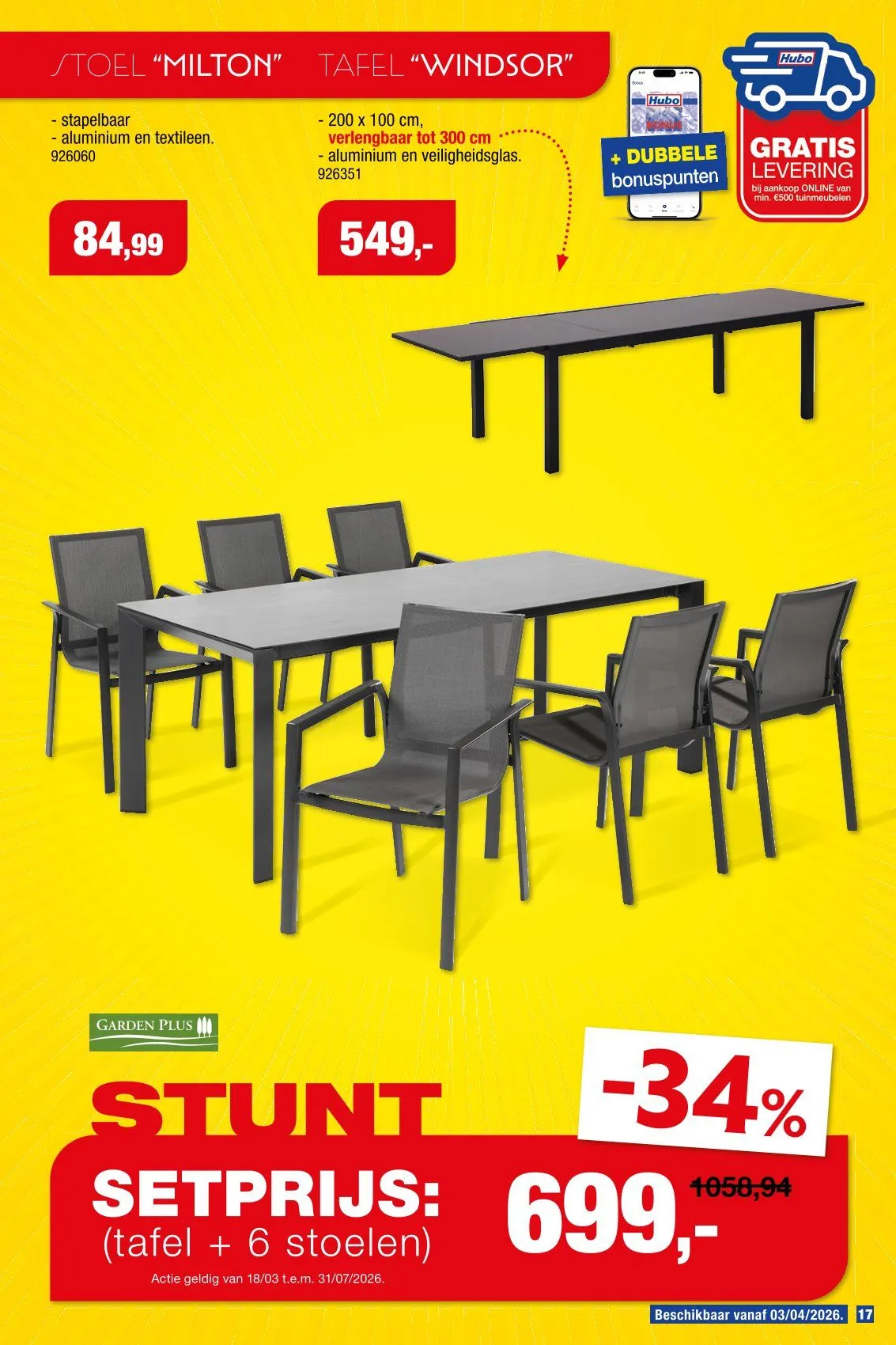 Hubo folders van 18 maart tot 31 juli 2026 - Folder pagina 17