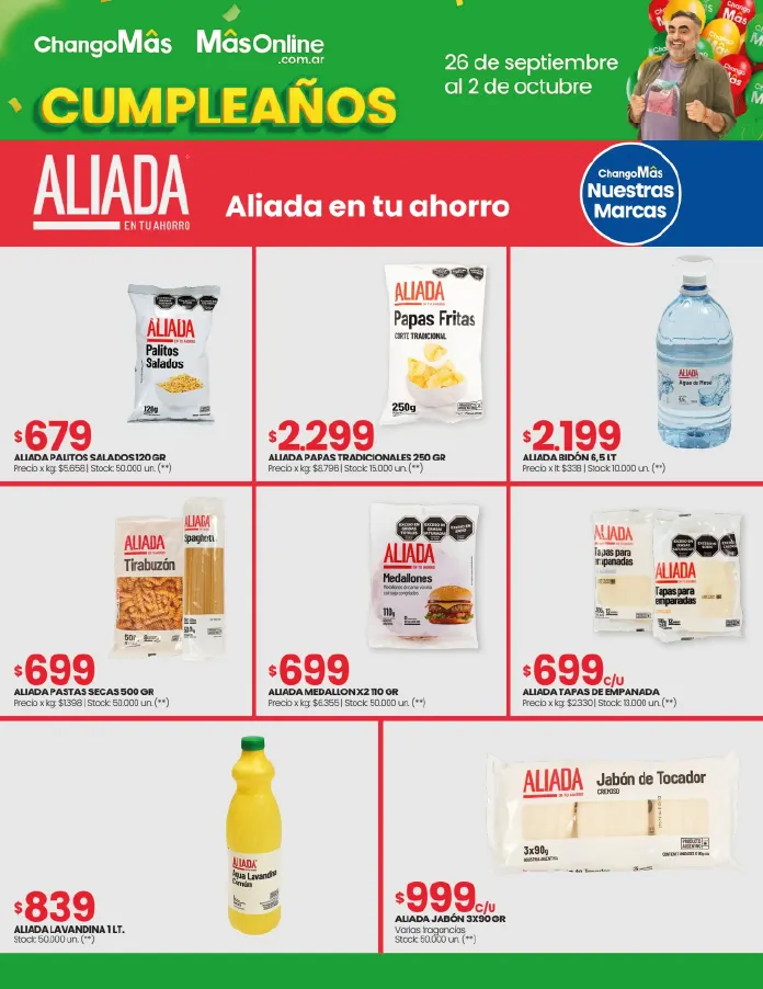 Ofertas de Changomas Cumpleaños 26 de septiembre al 2 de octubre 2024 - Página 16 del catálogo