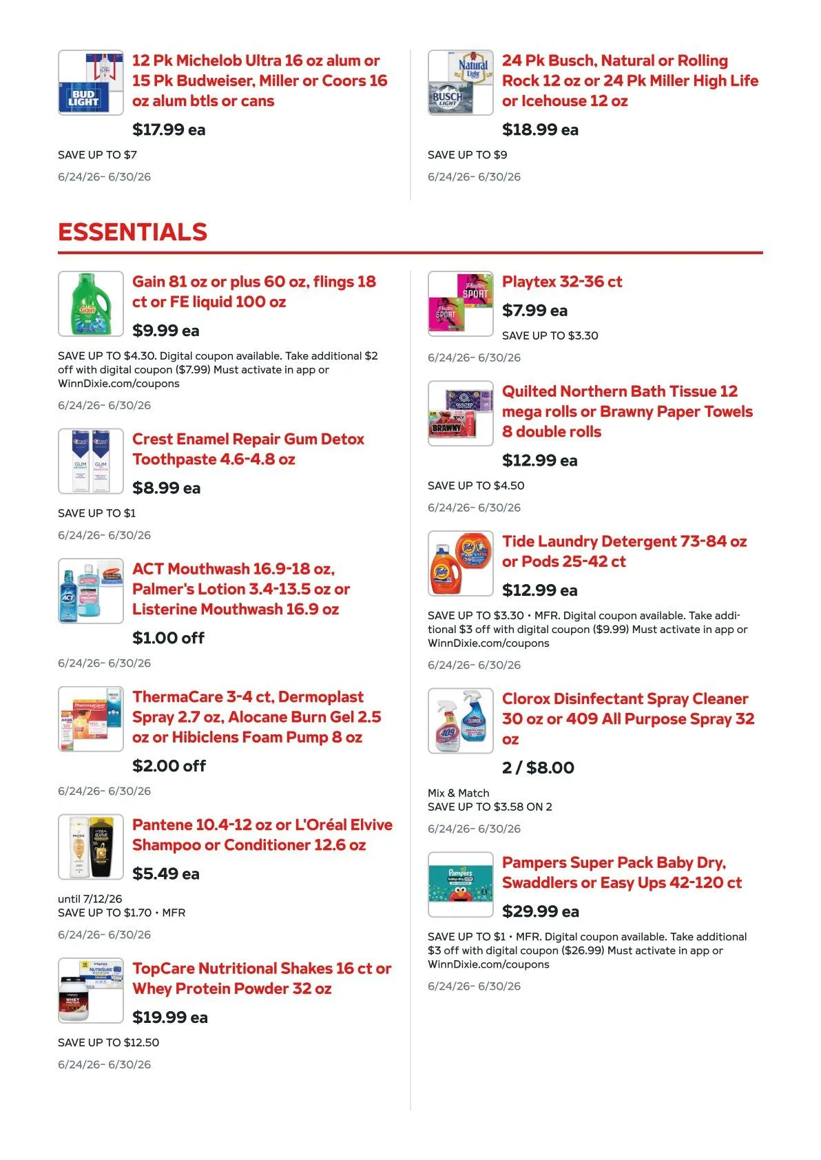 Weekly ad Winn Dixie Sales from June 24 to June 30 2026 - Page 17