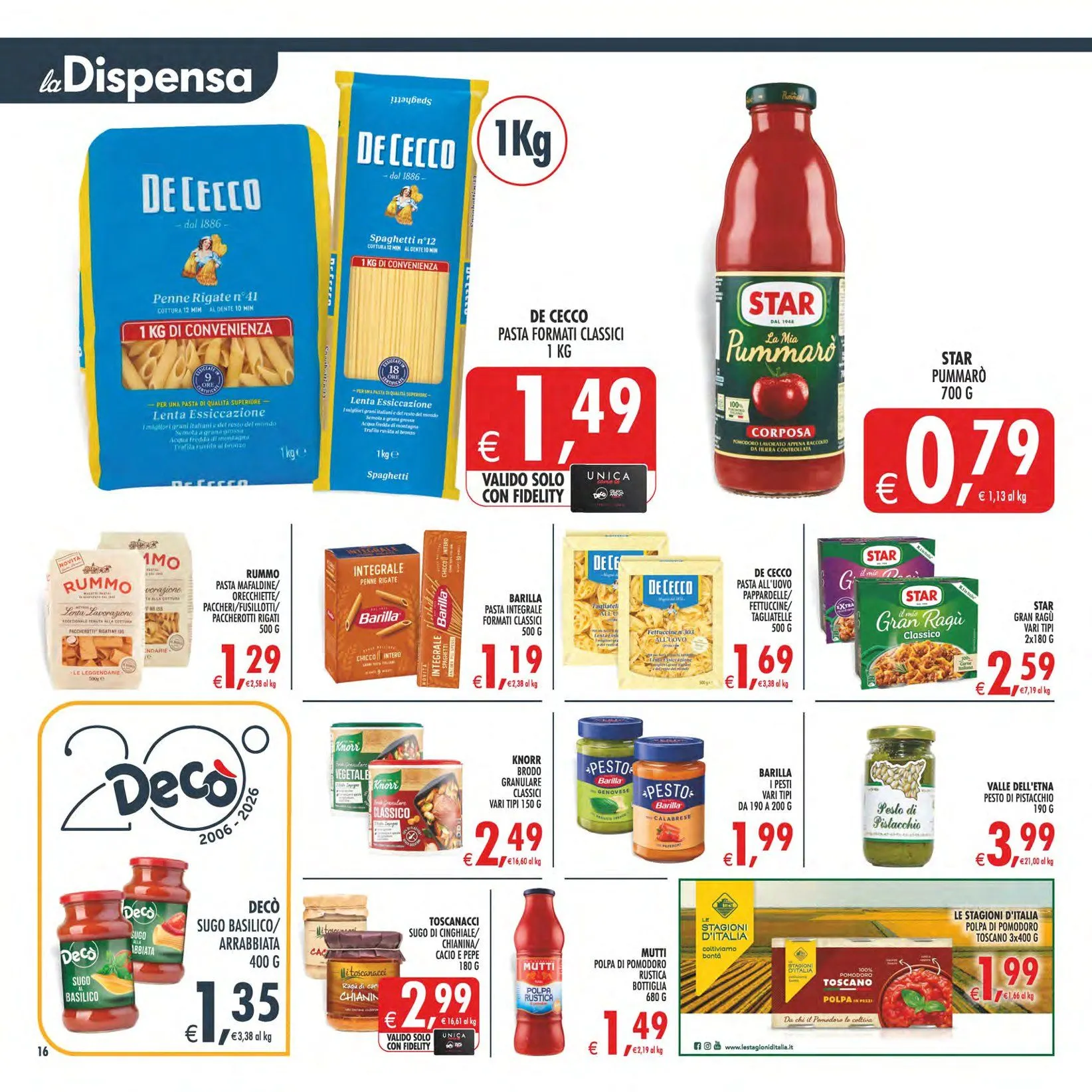 Volantini Deco Supermercati da 17 marzo a 26 marzo di 2026 - Pagina del volantino 17
