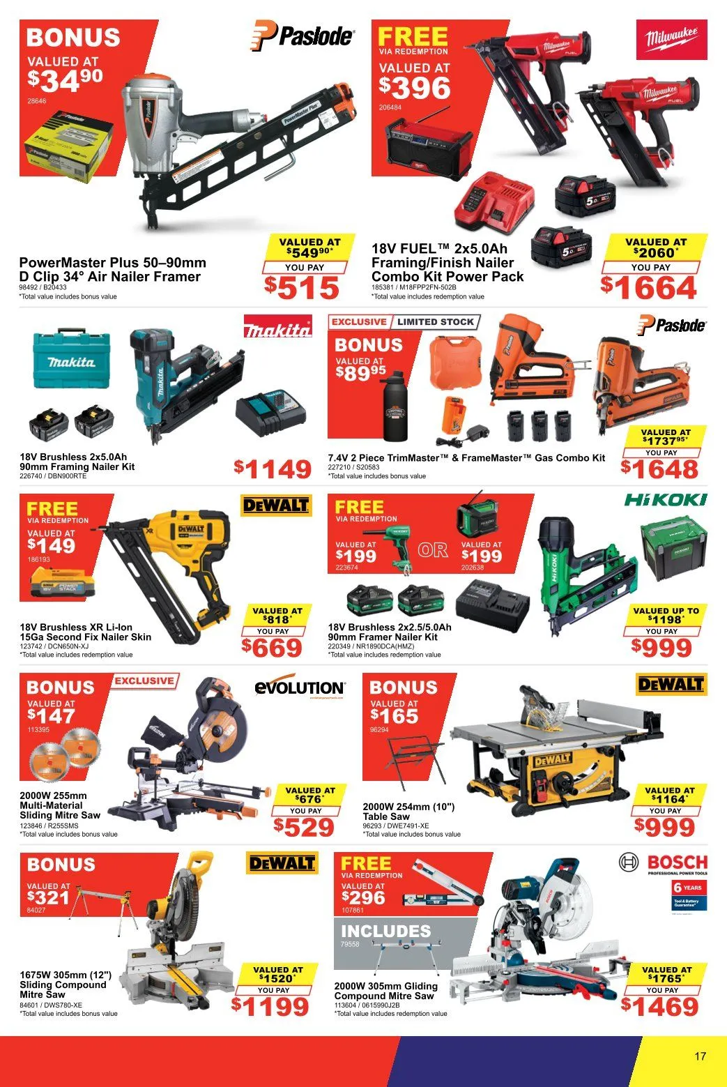 Total Tools catalogues - Weekly specials  - Catalogue valid from 19 August to 7 September 2025 - page 17