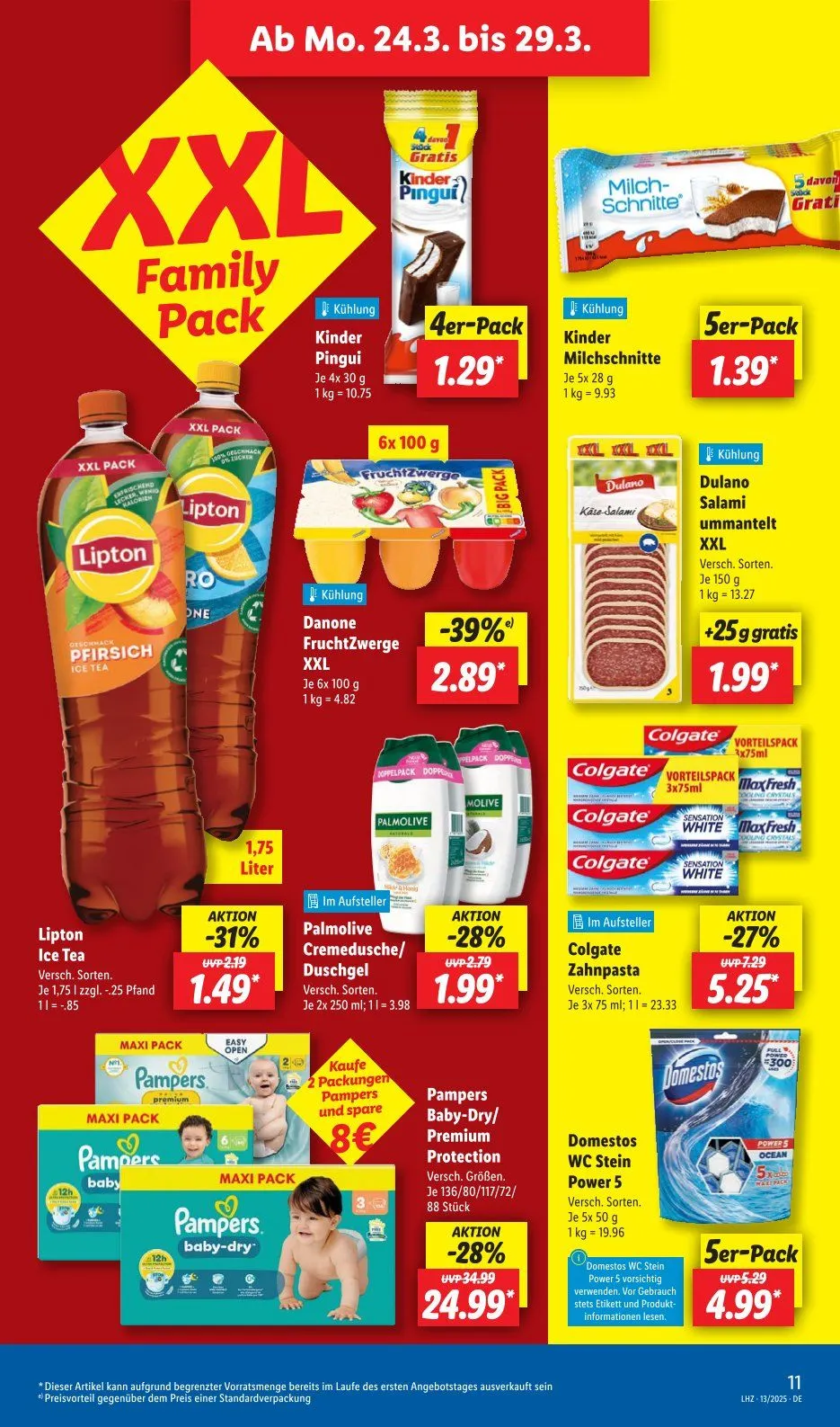 Lidl Prospekt von 24. März bis 29. März 2025 - Prospekt seite 17