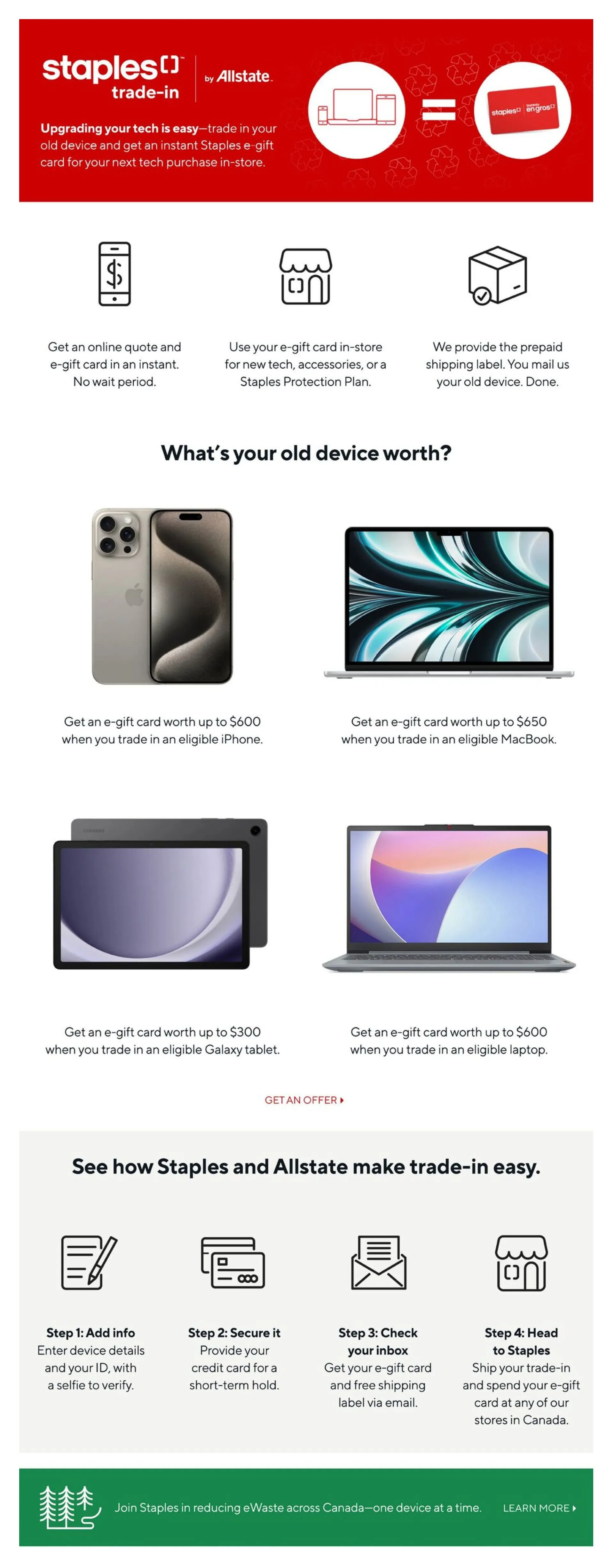 Staples Sales from April 27 to April 30 2026 - flyer page 18