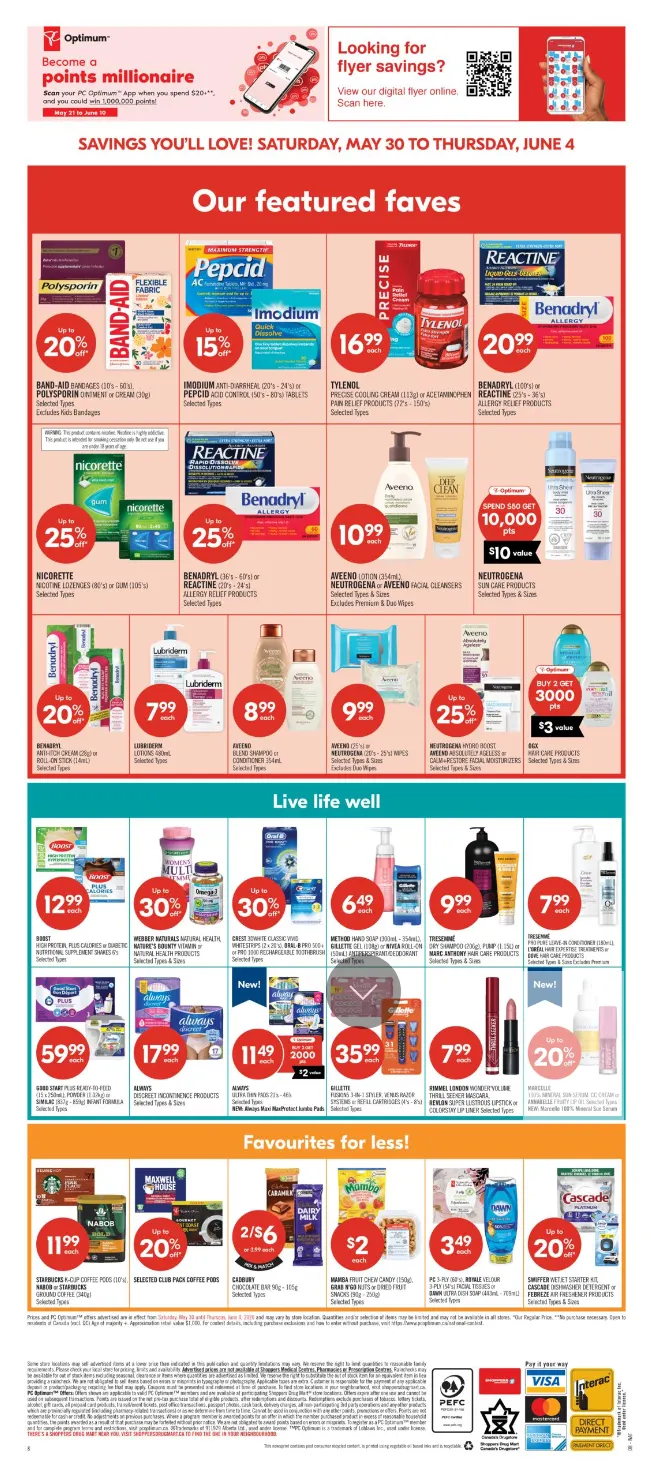 Shoppers Drug Mart Sales from May 30 to June 4 2026 - flyer page 17