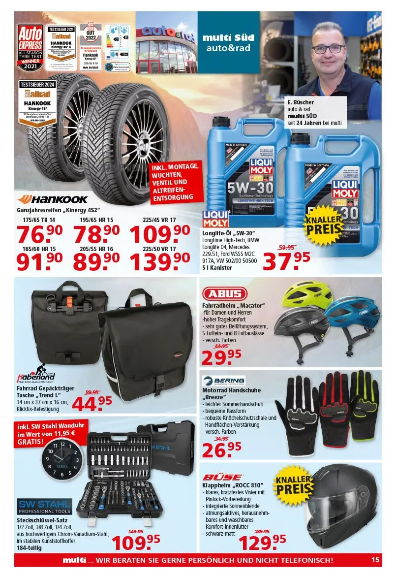 Multi Markt Angebote von 22. April bis 26. April 2025 - Prospekt seite 15