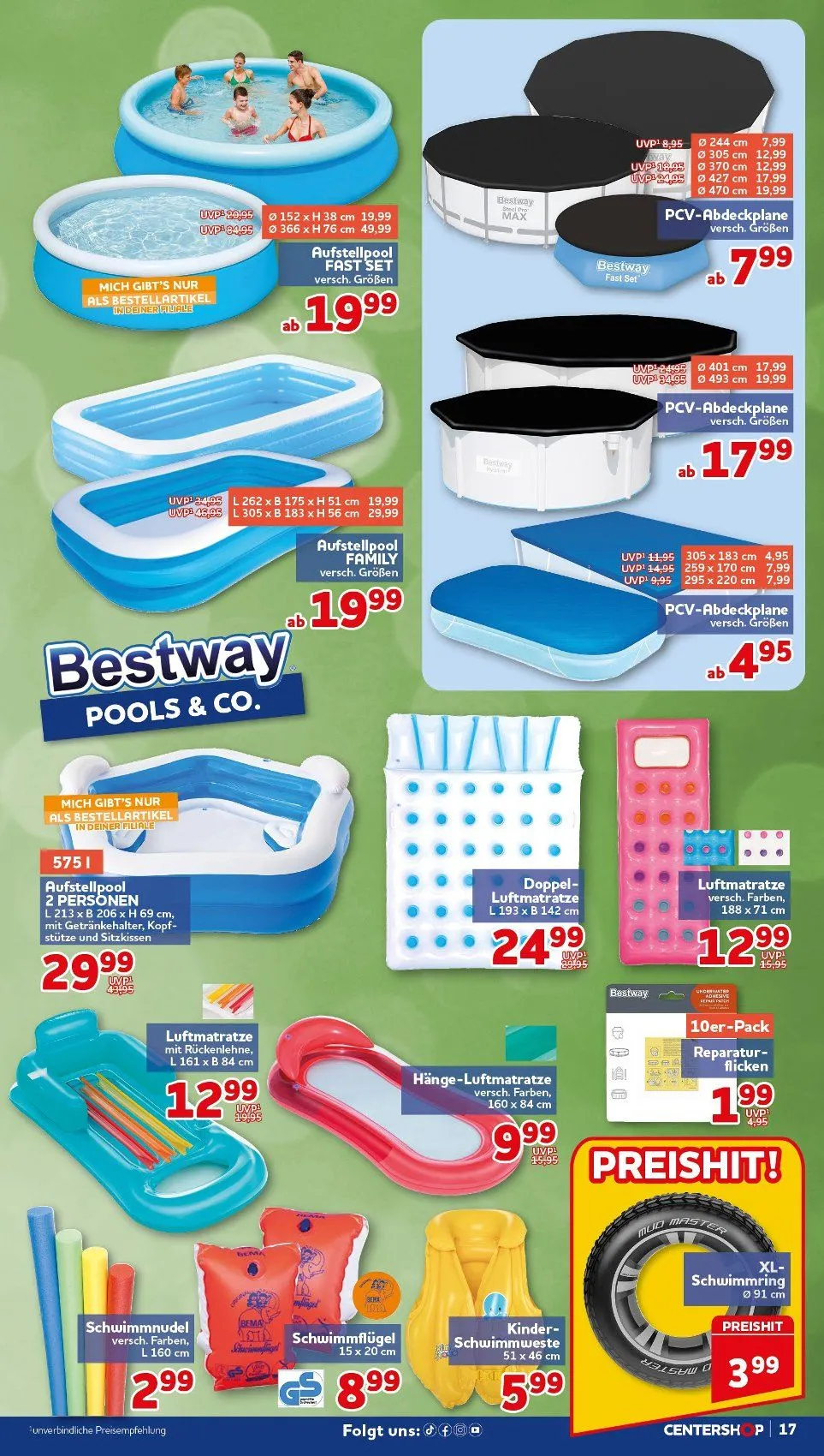 CENTERSHOP Angebote von 18. Mai bis 23. Mai 2026 - Prospekt seite 17