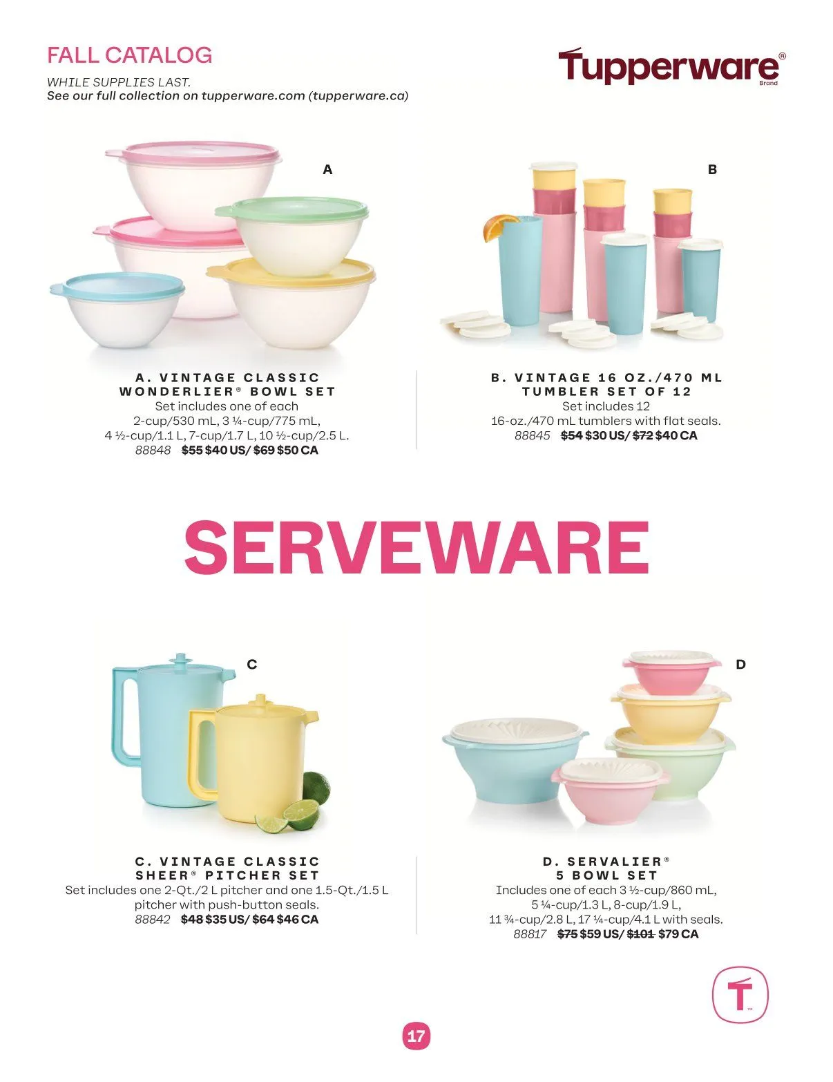 Tupperware Catalogue du 1 octobre au 31 décembre 2025 - Catalogue page 17