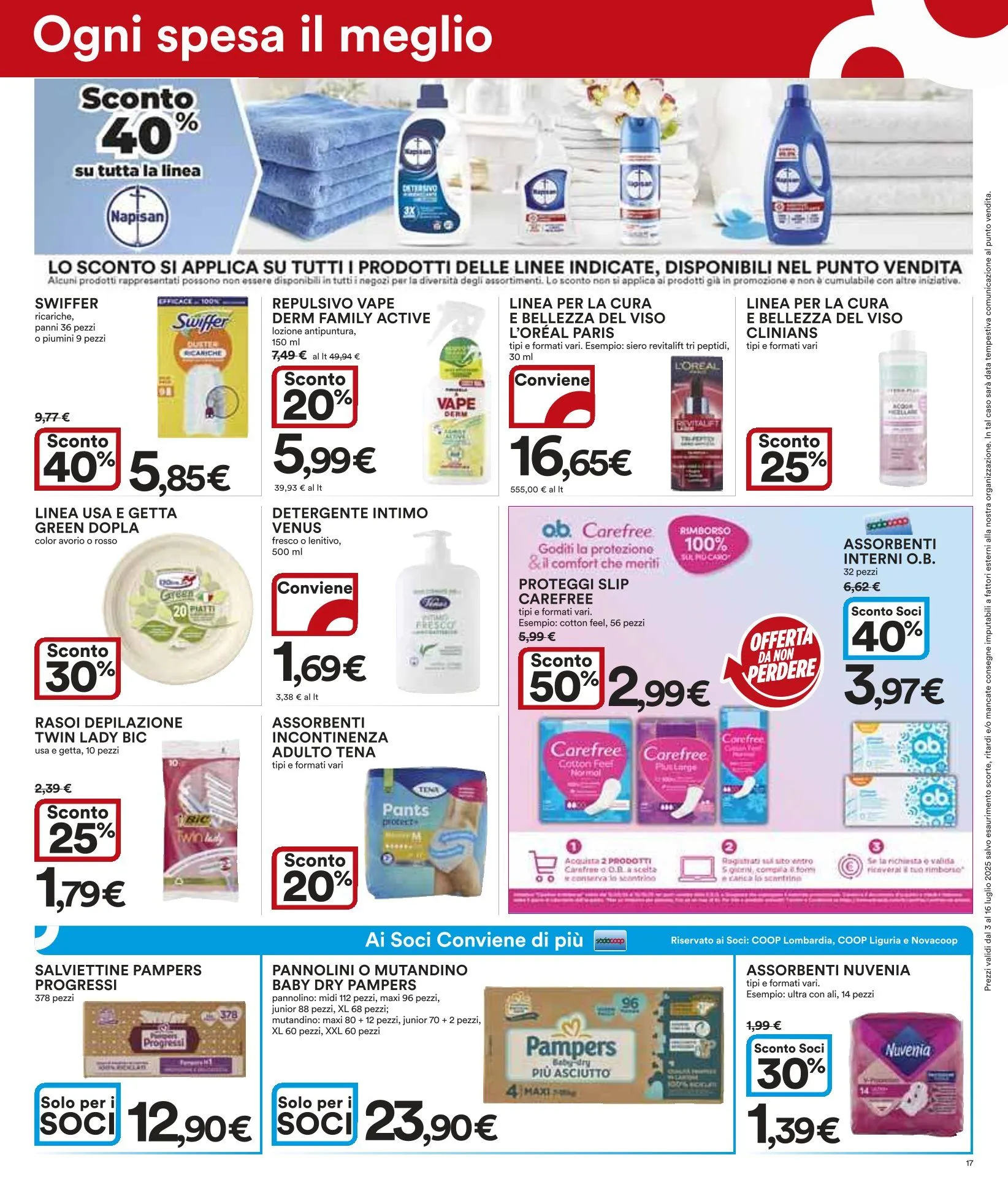 Volantini Ipercoop da 3 luglio a 16 luglio di 2025 - Pagina del volantino 17