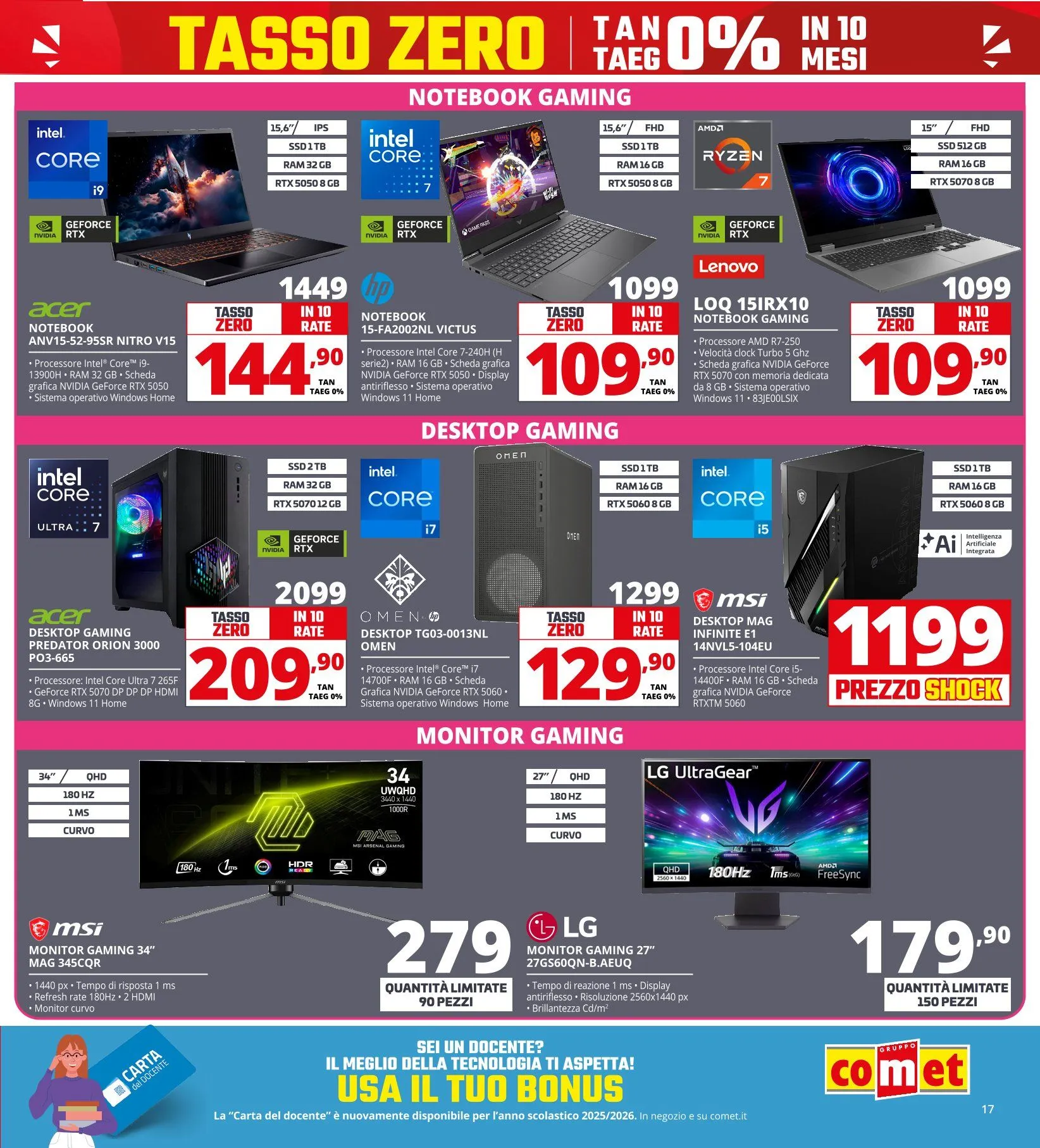  Volantini Comet da 24 aprile a 7 maggio di 2026 - Pagina del volantino 17