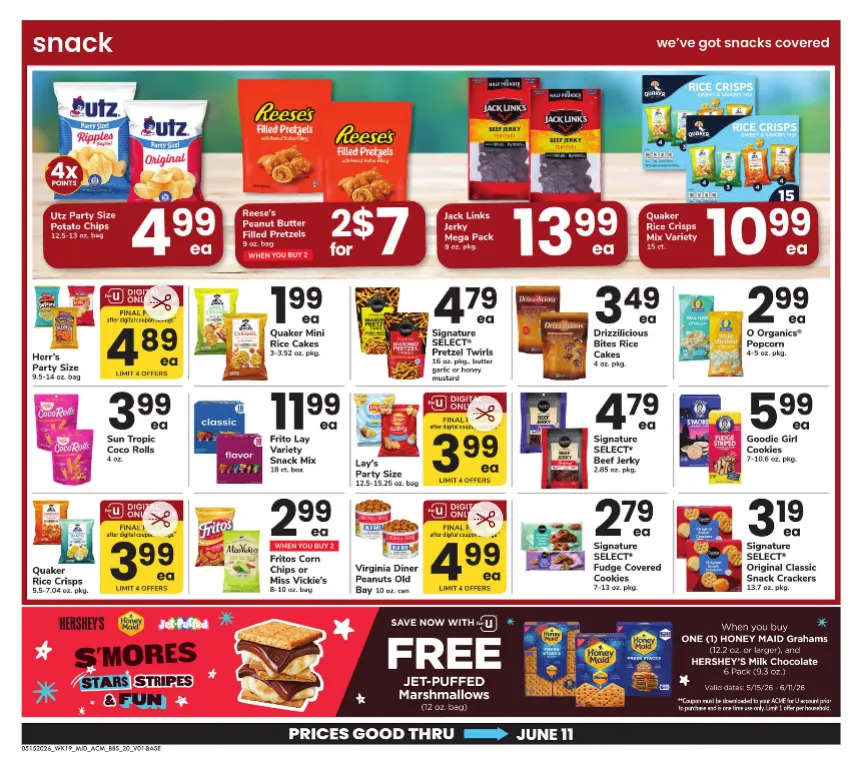 Weekly promotion ACME Sales spanning from May 15 to June 11 2026 - Page 17 for Catalogue 365