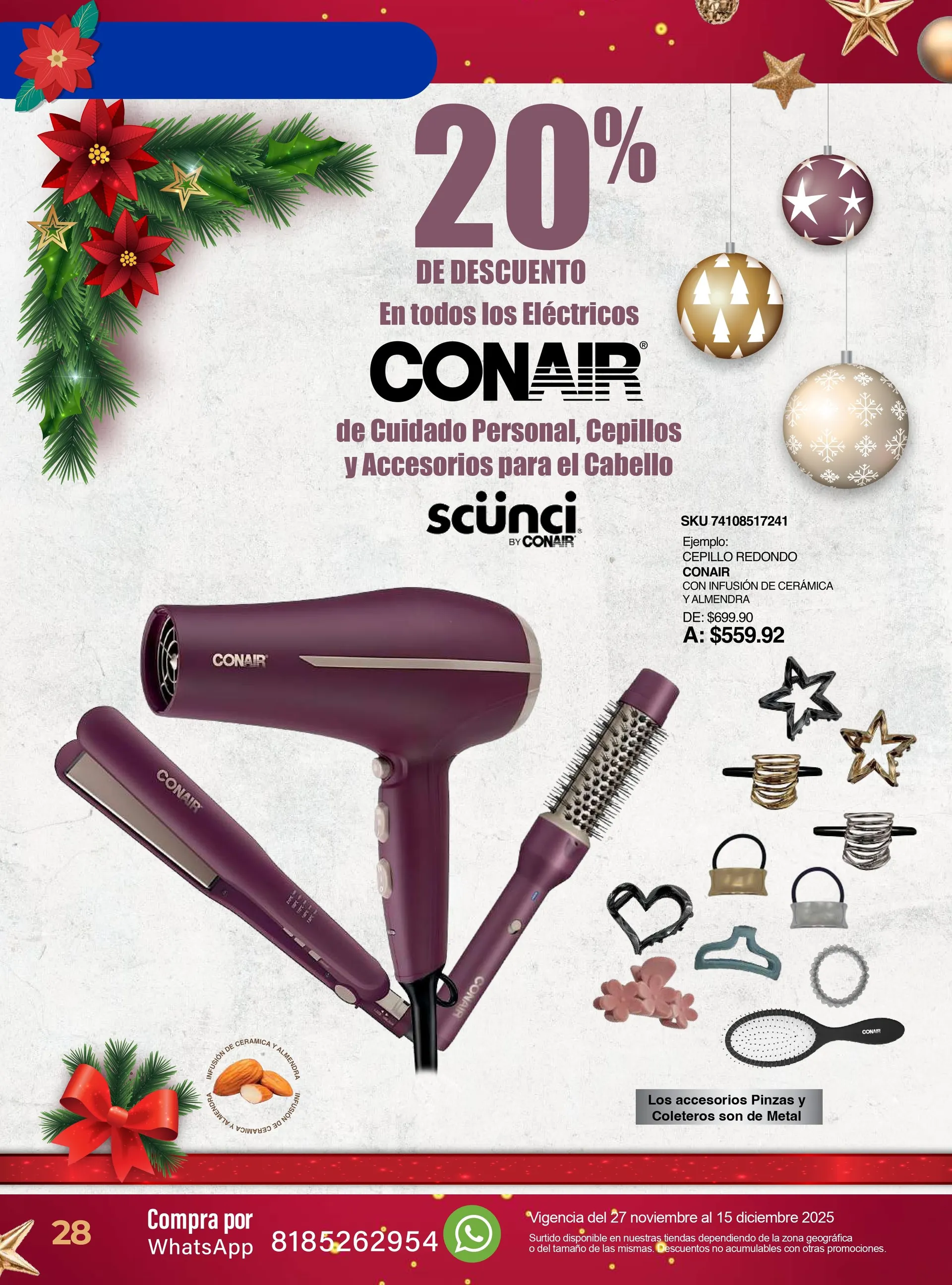 Catálogo de Ofertas Navideñas 27 de noviembre al 15 de diciembre 2025 - Pagina 28